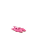 CHANEL SLINGBACK FLATS SUEDE/MESH PINK
