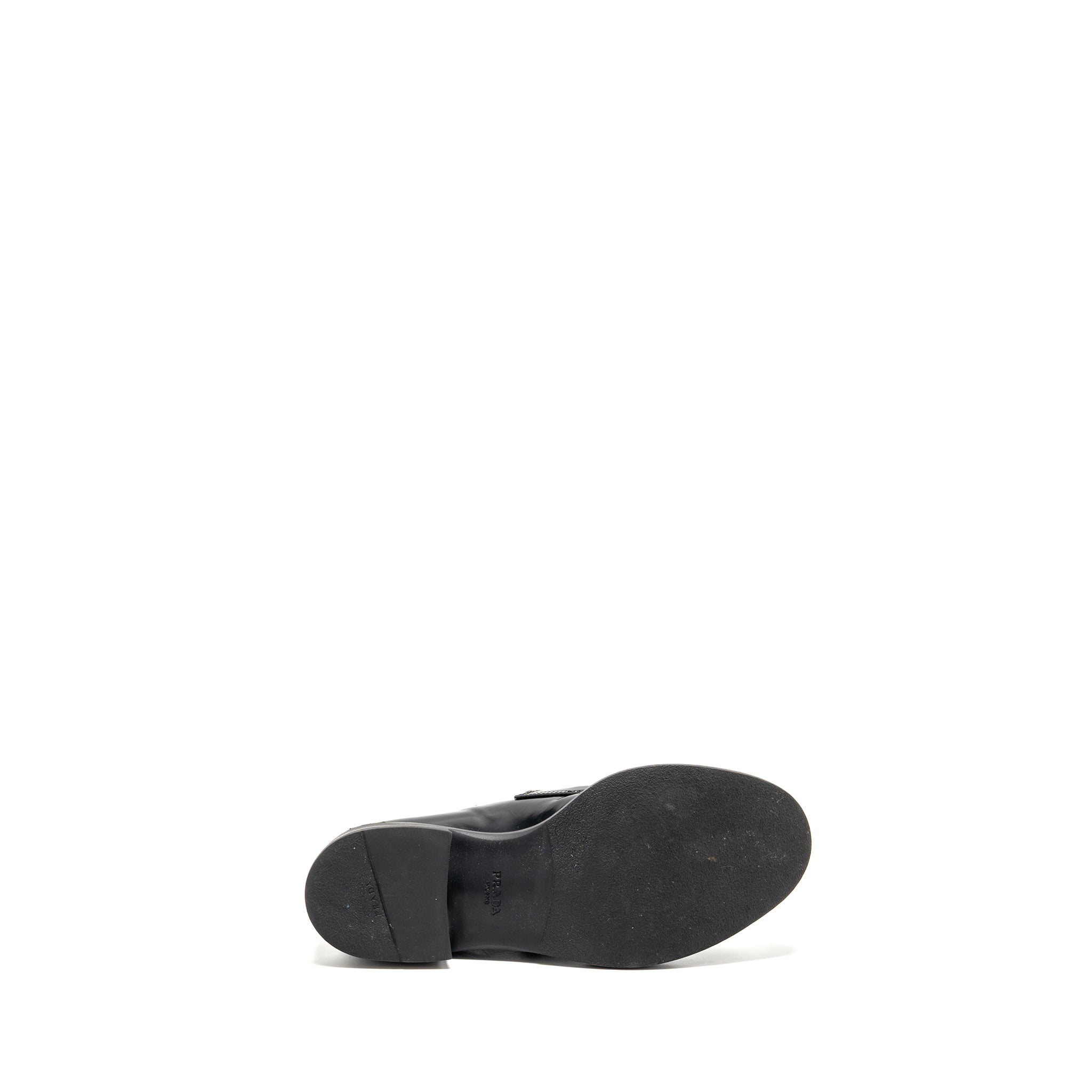 PRADA LOAFERS PATENT BLACK SHW