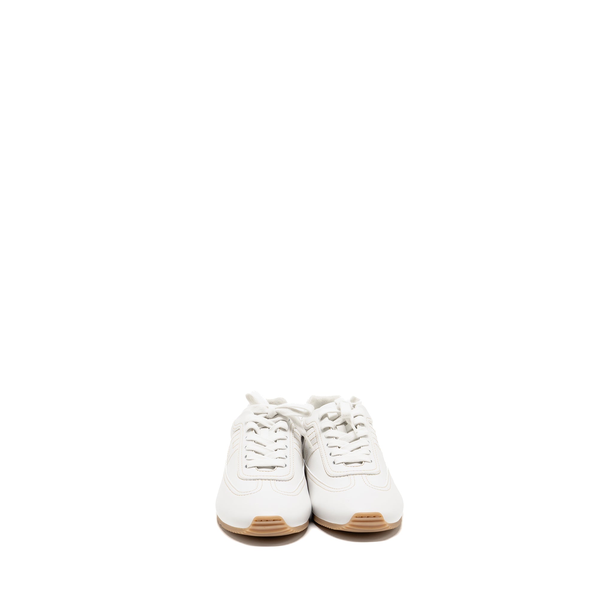 HERMES FEMME MASTER SNEAKER CALFSKIN WHITE
