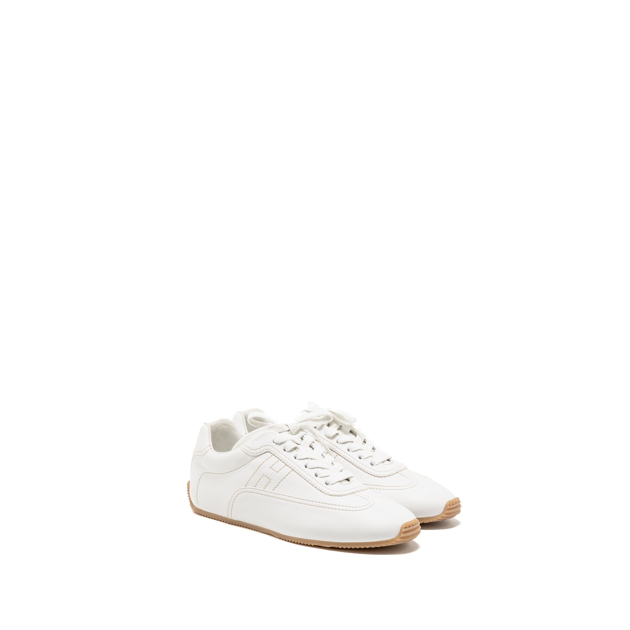 HERMES FEMME MASTER SNEAKER CALFSKIN WHITE