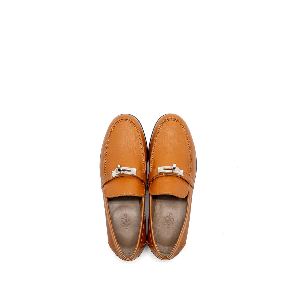 HERMES DESTIN MOCASSINS EPSOM NATUREL SHW