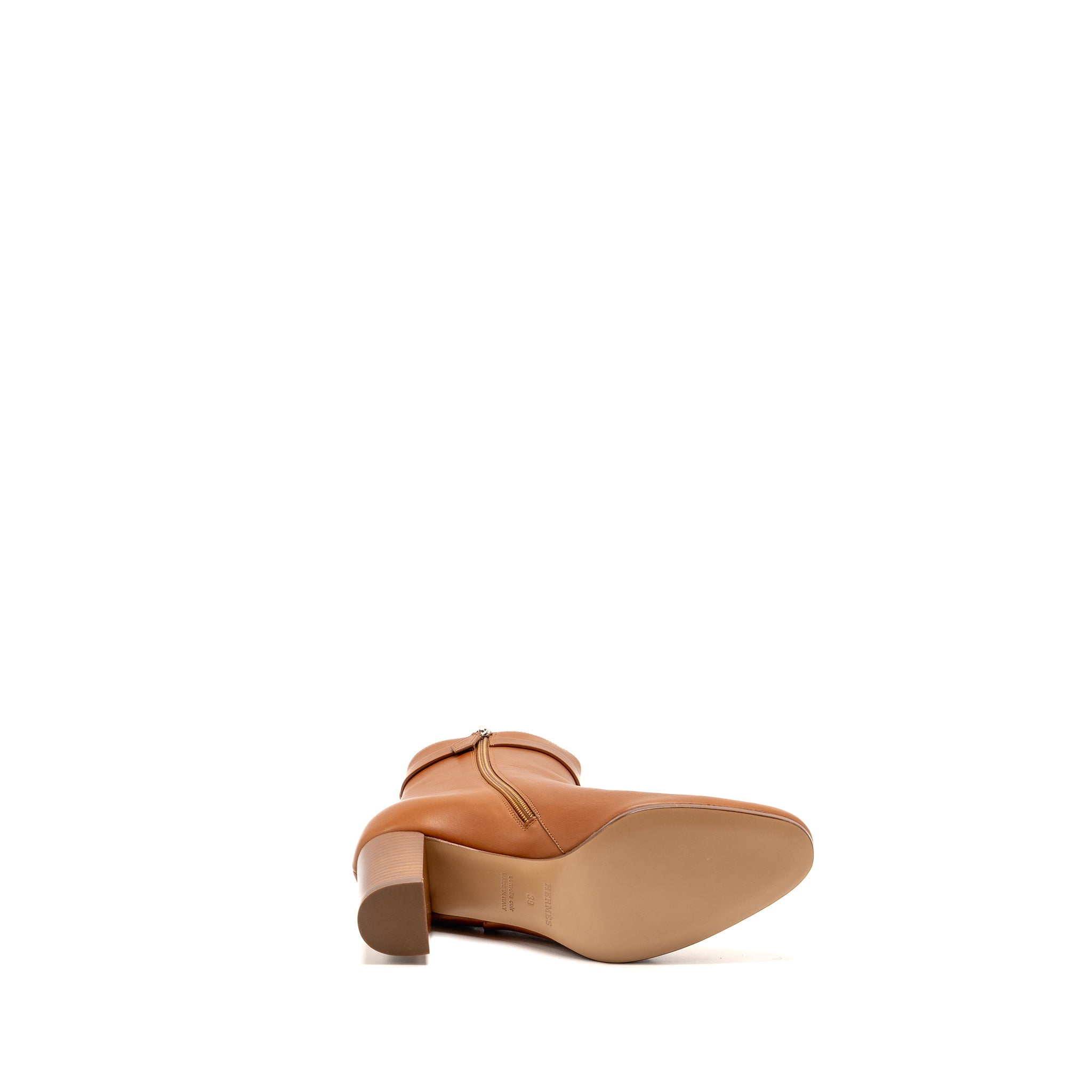 HERMES SAINT GERMAIN ANKLE BOOTS NATUREL