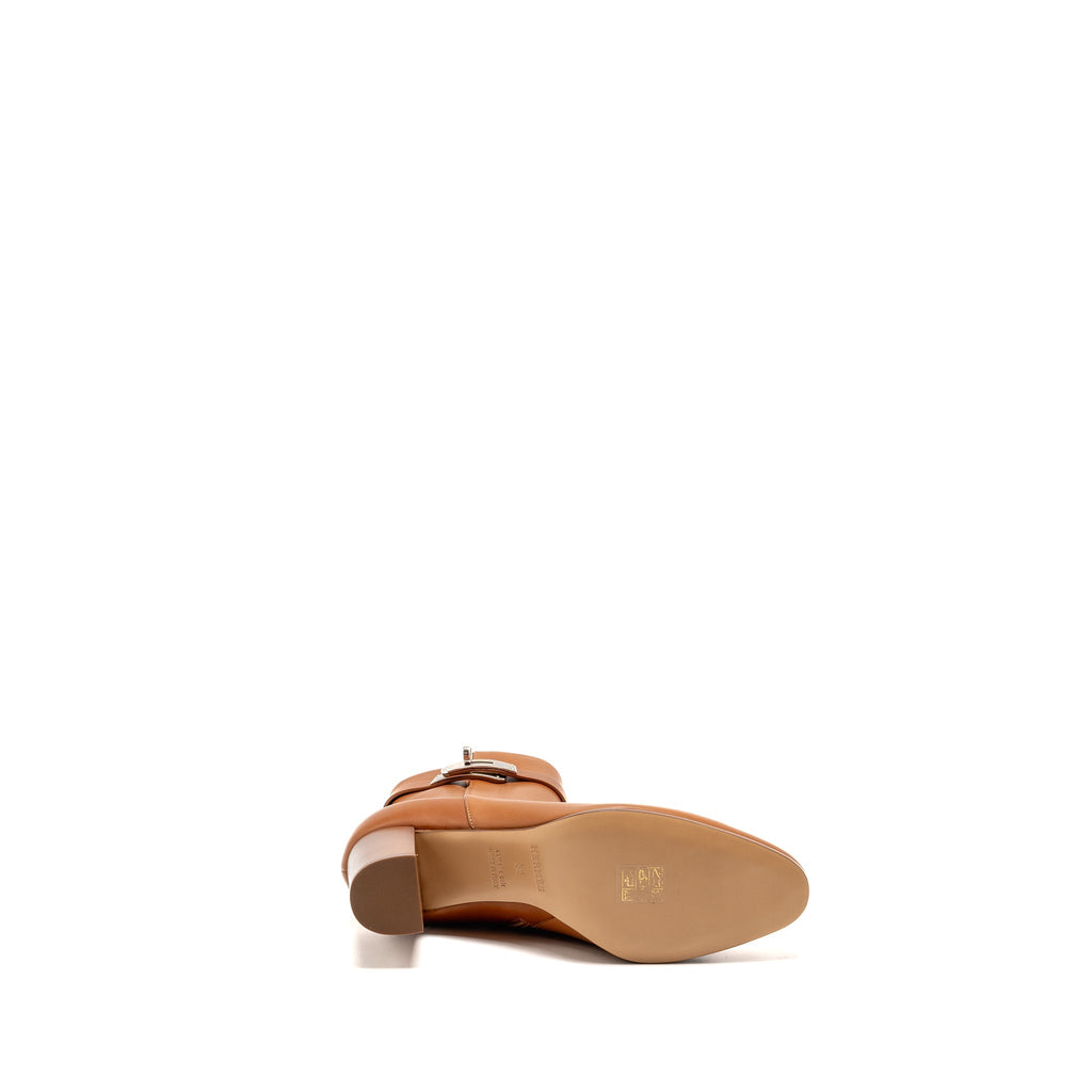 HERMES SAINT GERMAIN ANKLE BOOTS NATUREL