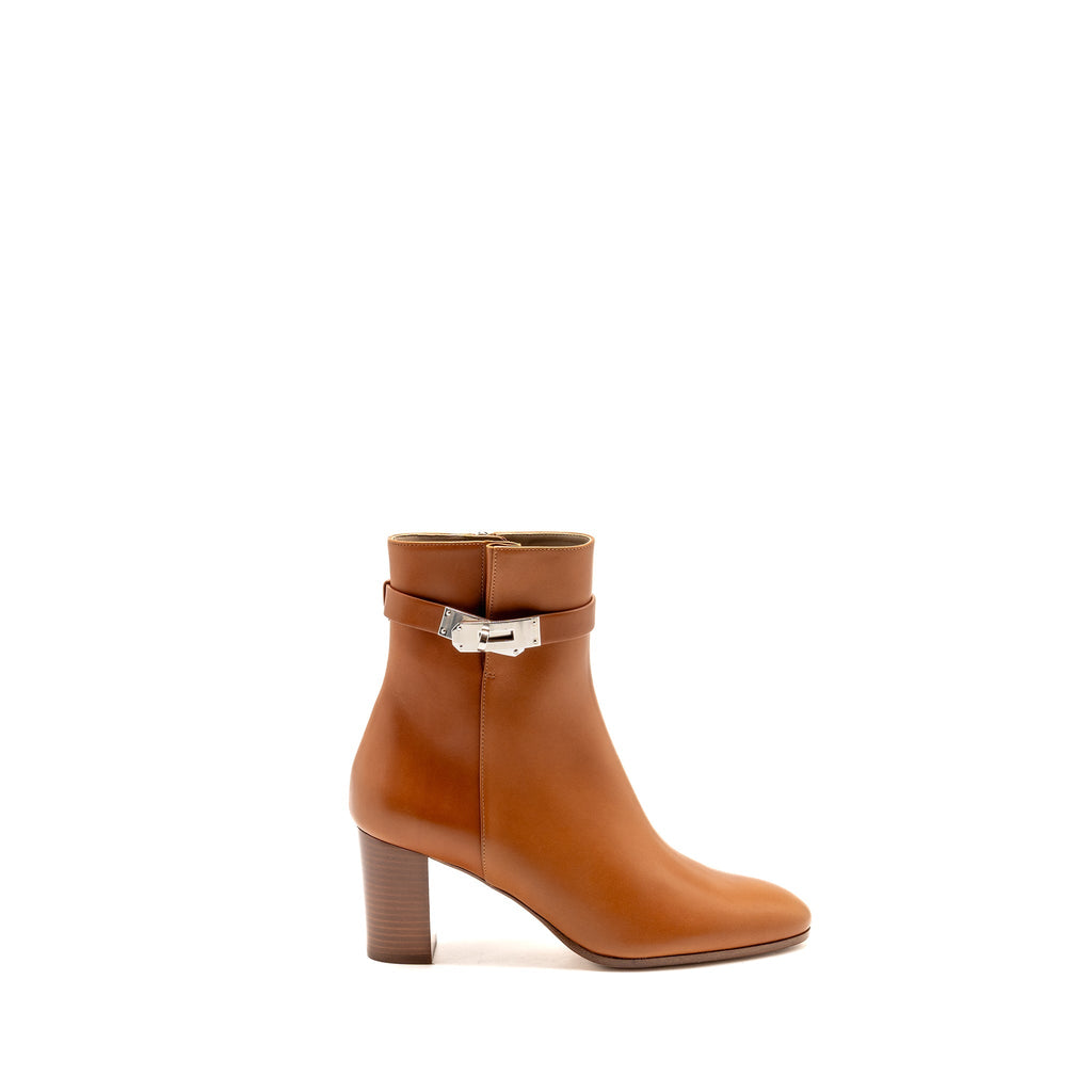 HERMES SAINT GERMAIN ANKLE BOOTS NATUREL
