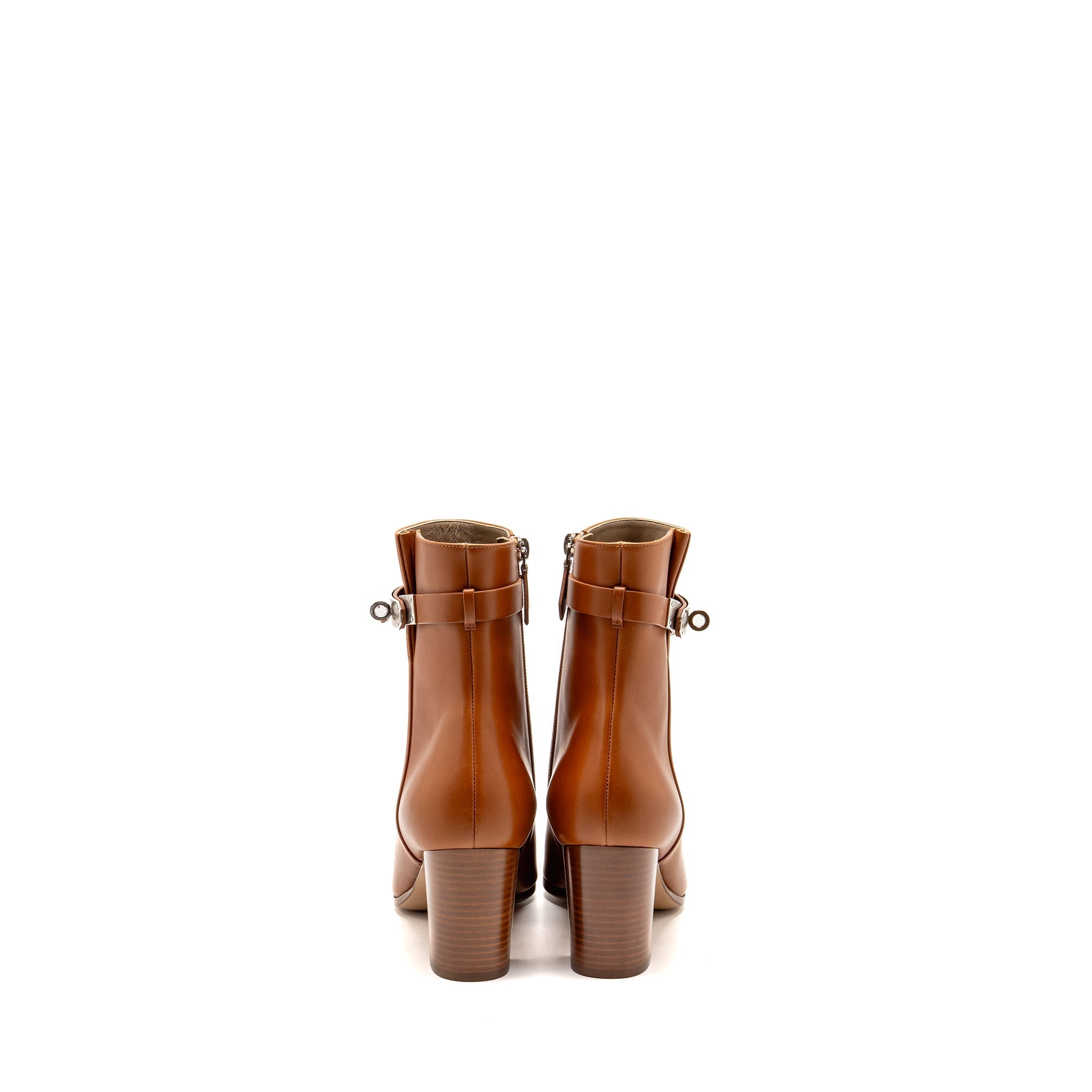 HERMES SAINT GERMAIN ANKLE BOOTS NATUREL