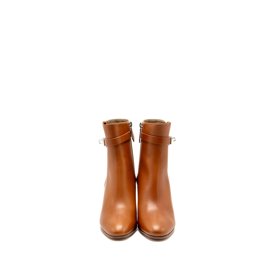 HERMES SAINT GERMAIN ANKLE BOOTS NATUREL