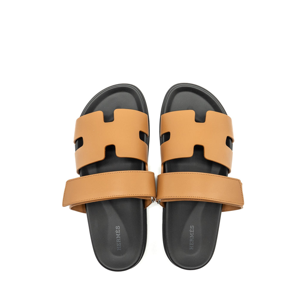 HERMES HOMME CHYPRE SANDAL GOLD