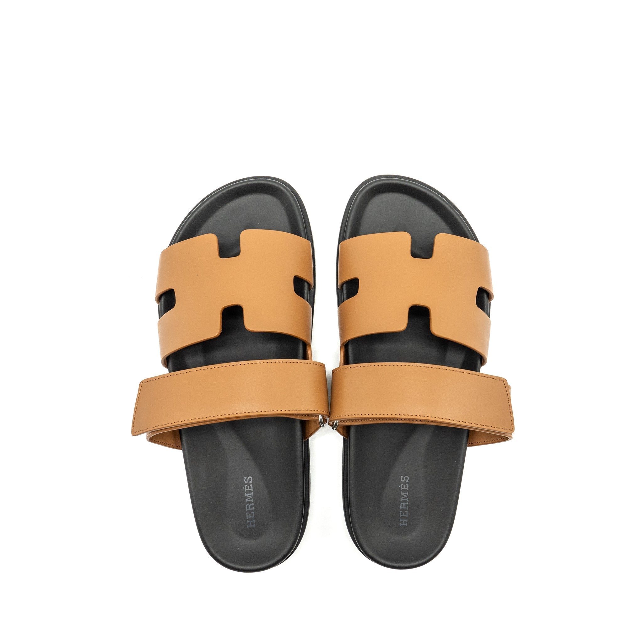HERMES HOMME CHYPRE SANDAL GOLD