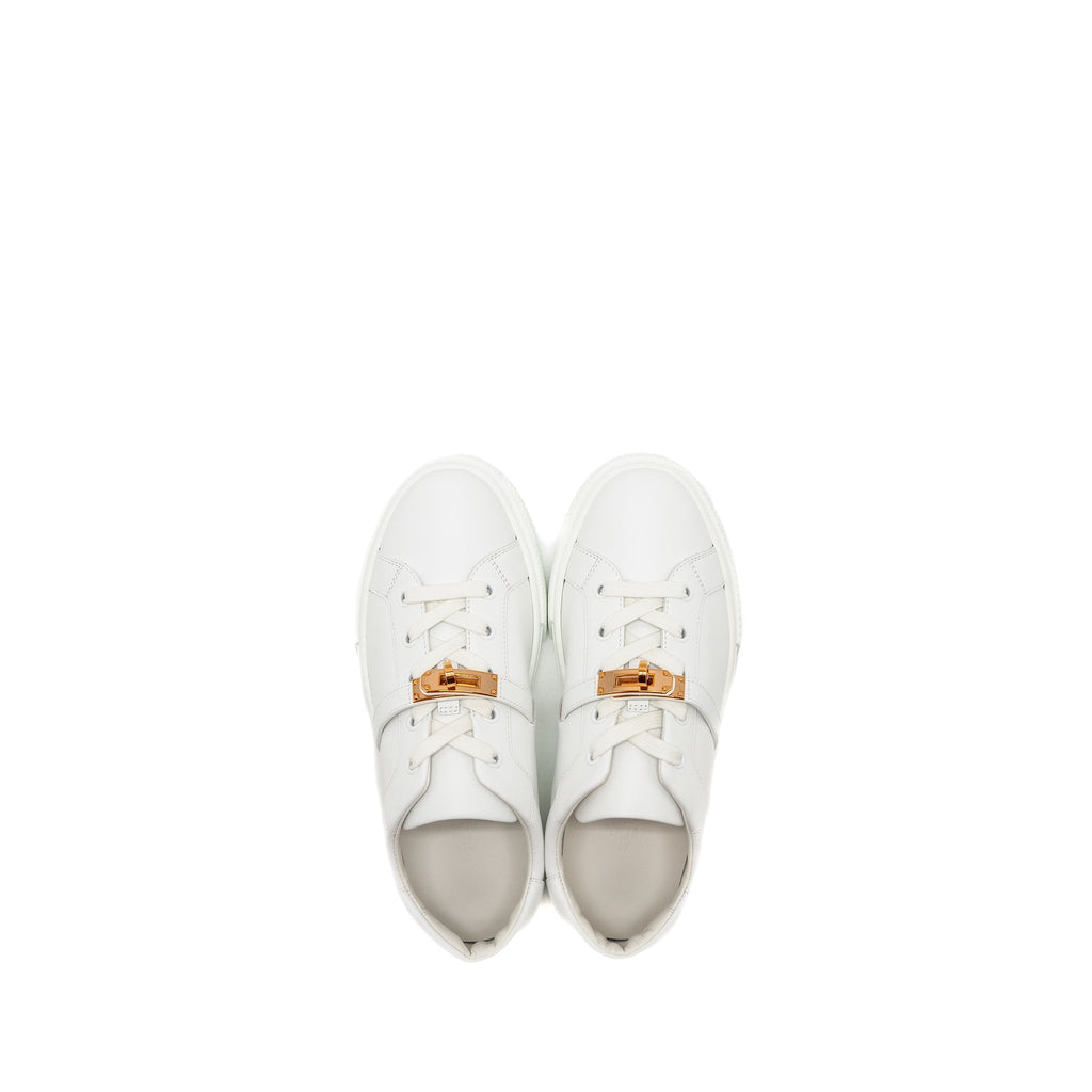 HERMES DAY SNEAKER WHITE RGHW