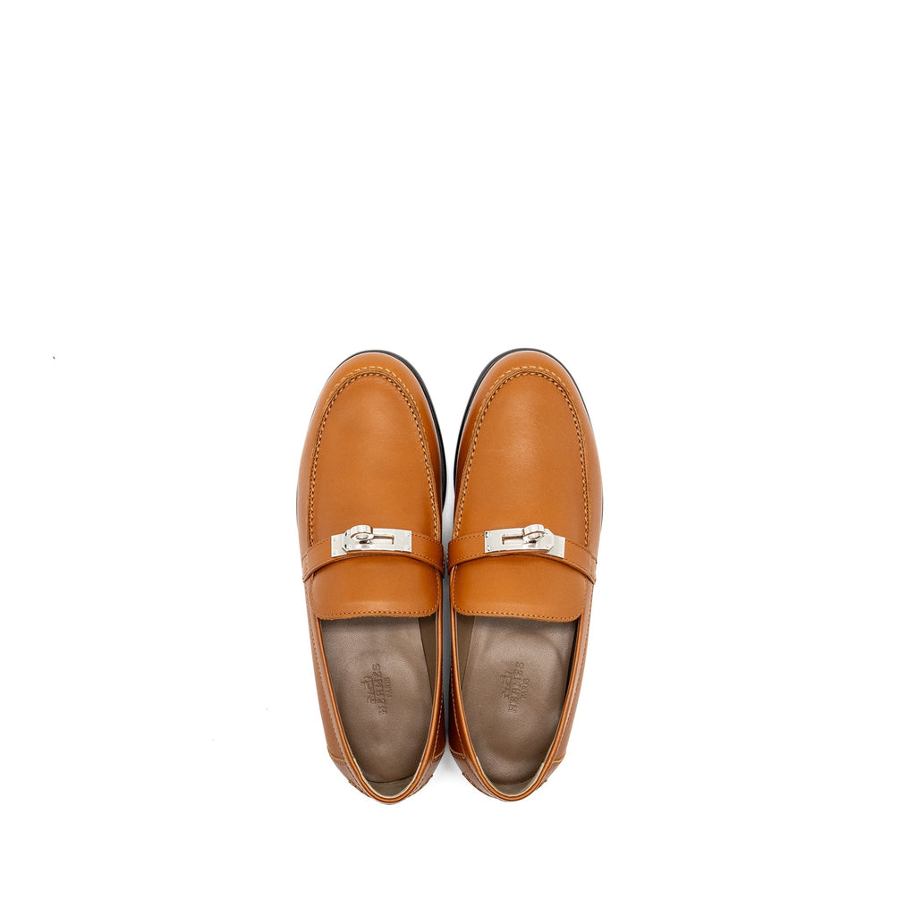 HERMES DESTIN LOAFER CALFSKIN NATUREL SHW