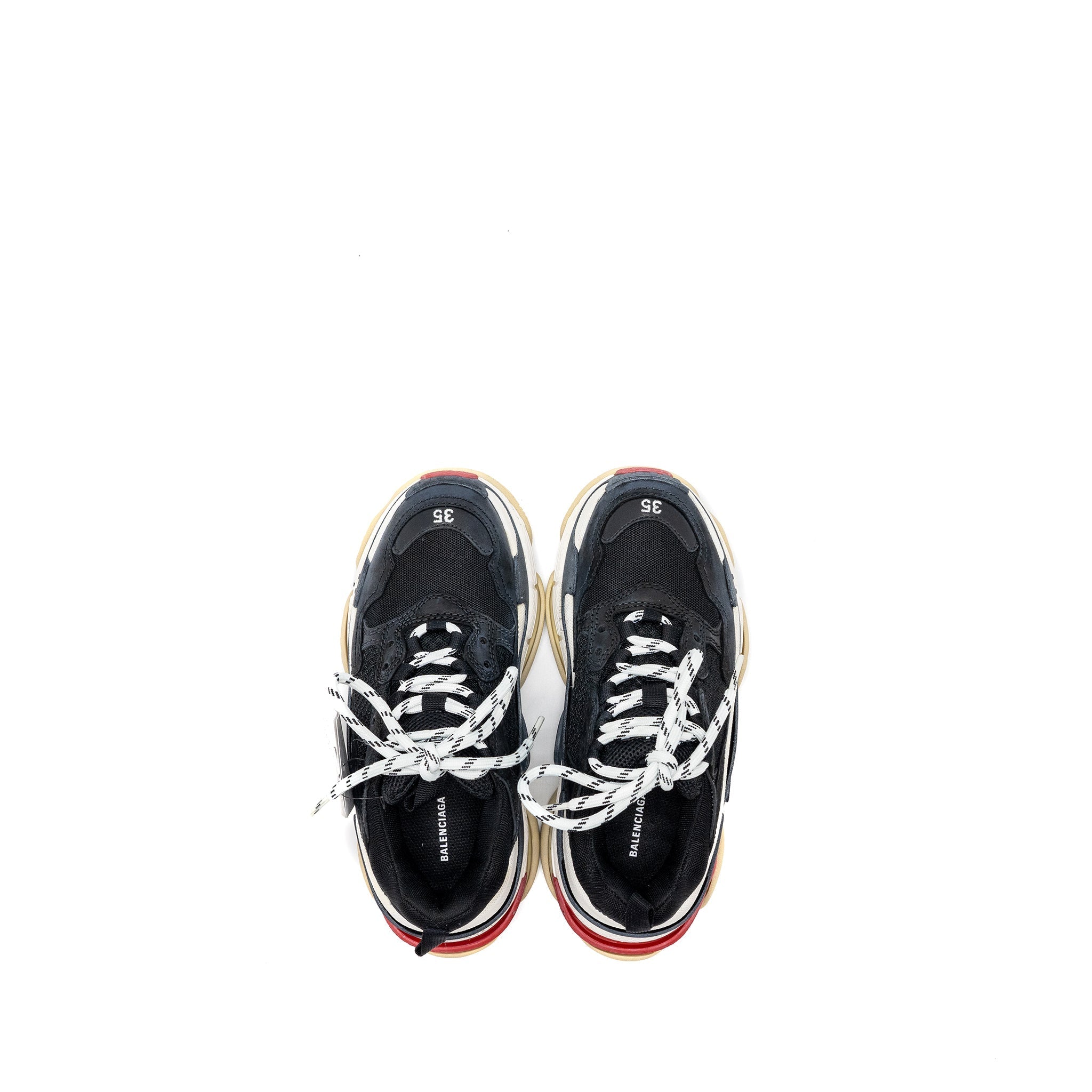 BALENCIAGA TRIPLE S SNEAKERS POLYESTER/RUBBER MULTICOLOUR