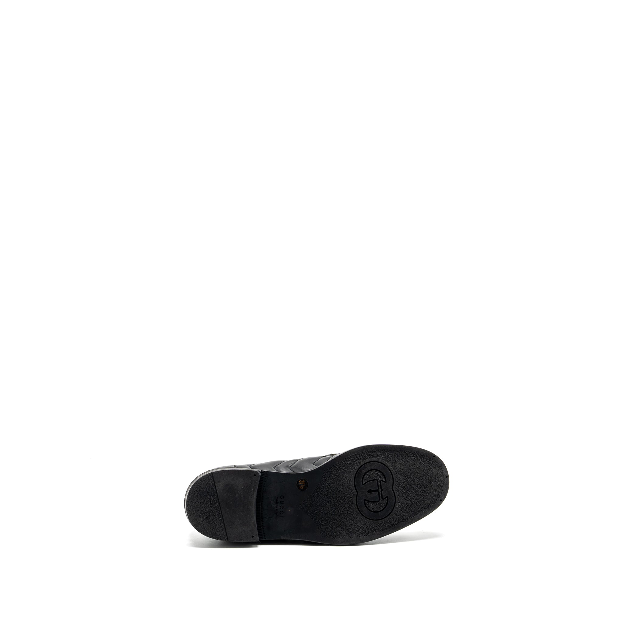 GUCCI GG LOAFERS BLACK GHW