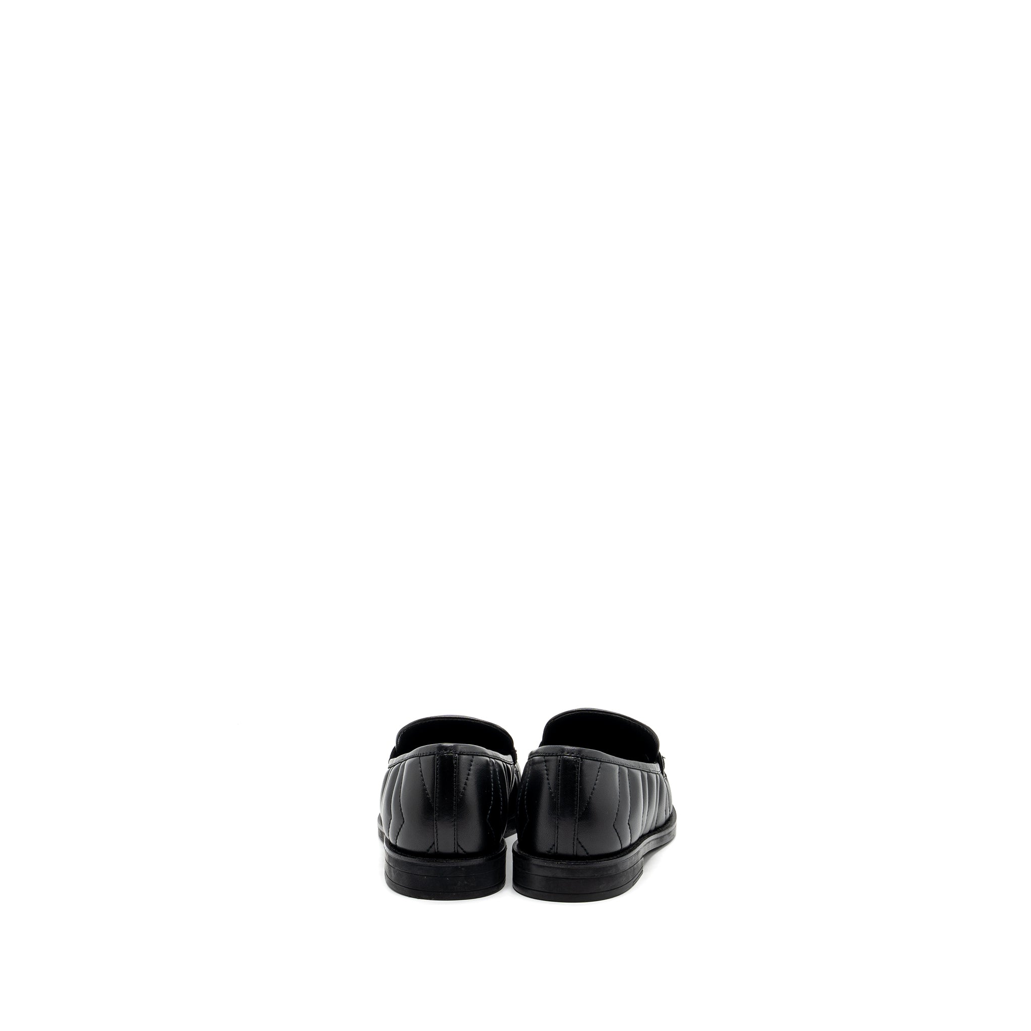 GUCCI GG LOAFERS BLACK GHW