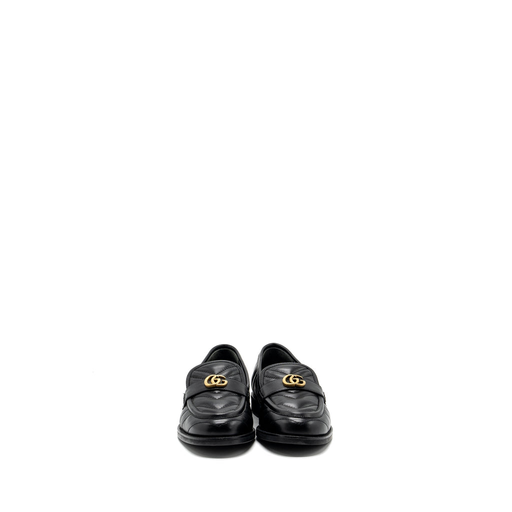 GUCCI GG LOAFERS BLACK GHW