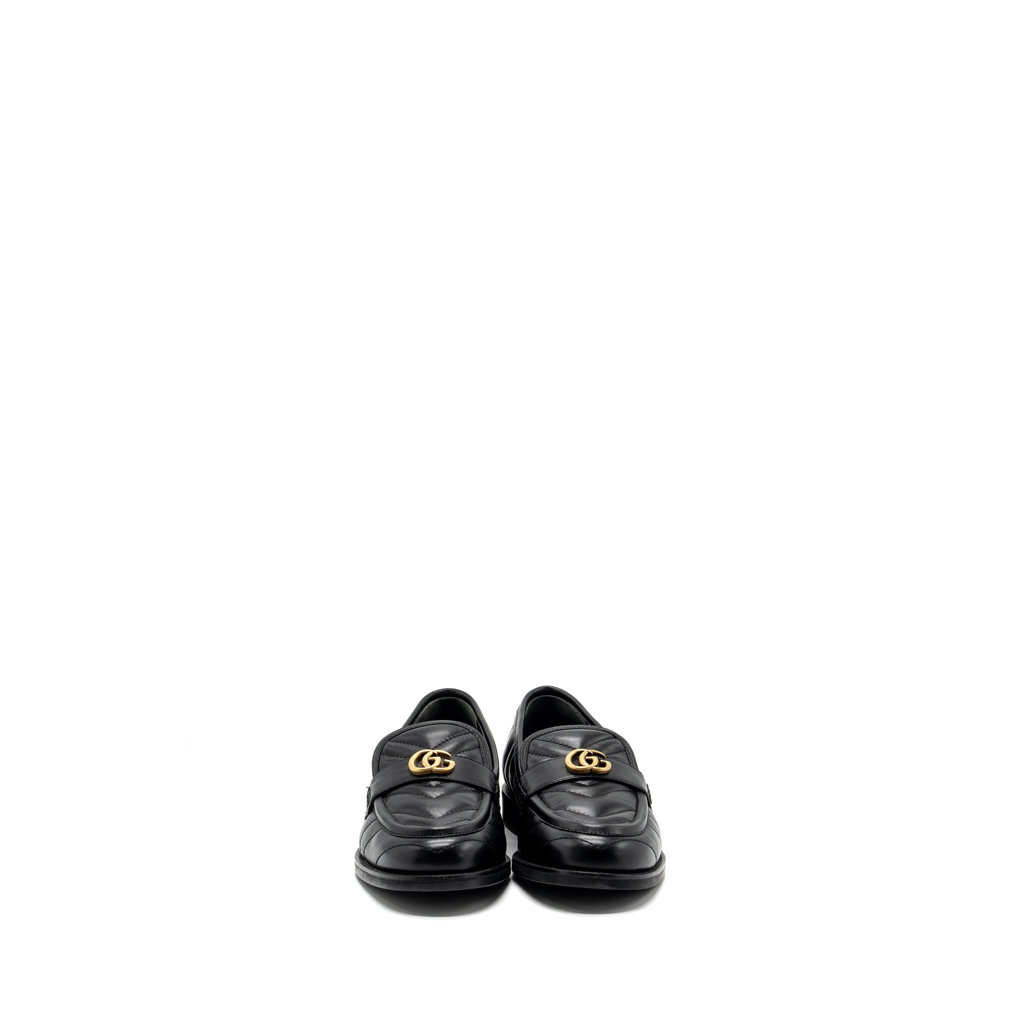 GUCCI GG LOAFERS BLACK GHW