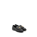 CHANEL CC TURNLOCK LOAFER QUILTED LEATHER BLACK LGHW