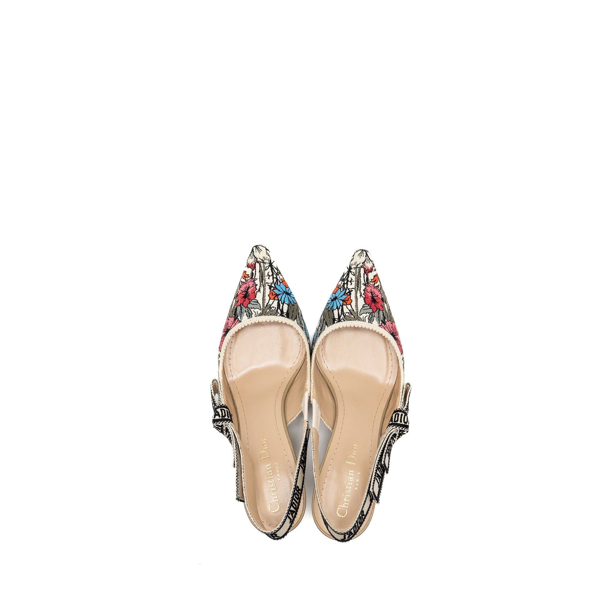 DIOR J’ADIOR SLINGBACK HEELS MULTICOLOUR