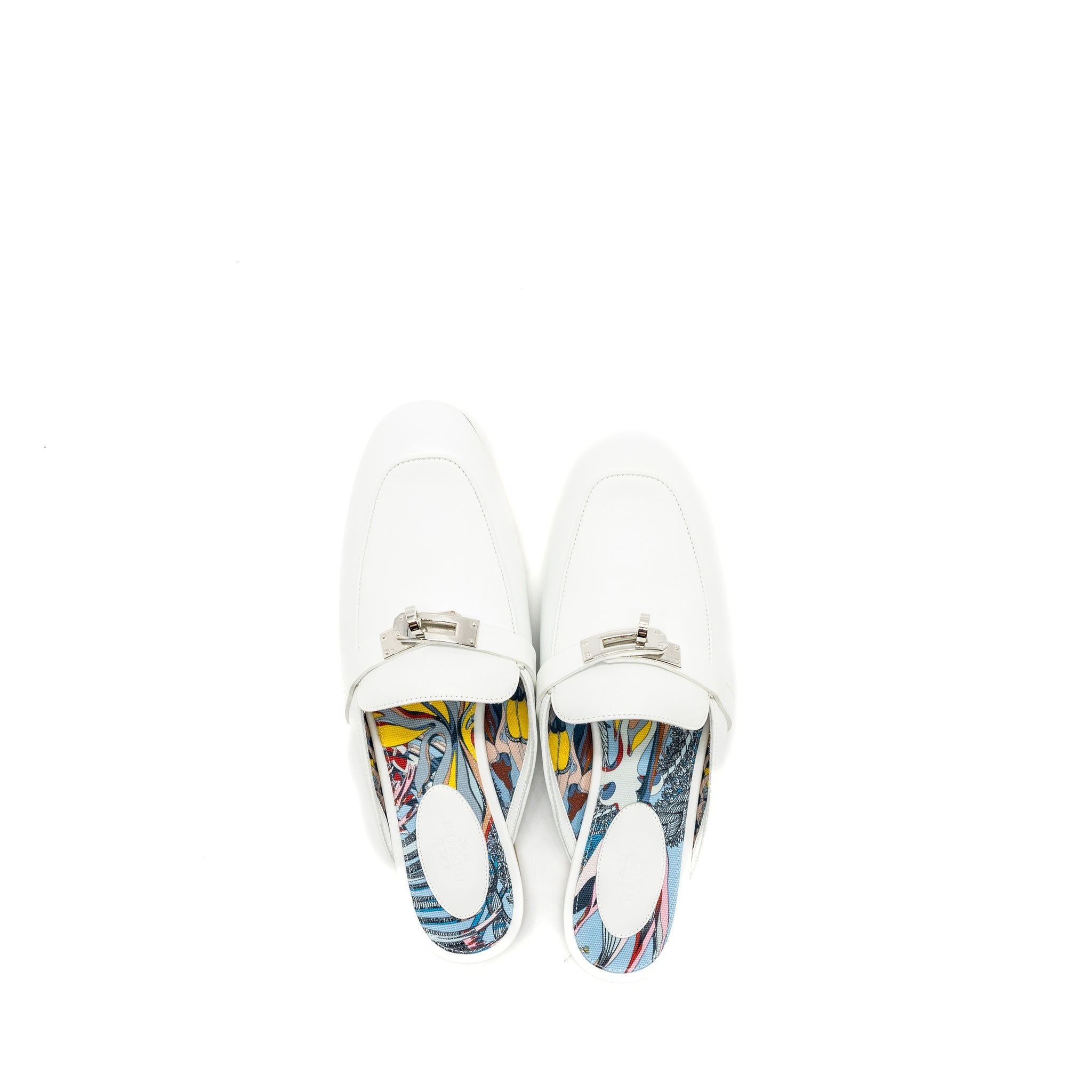 HERMES OZ MULE BLANC SHW