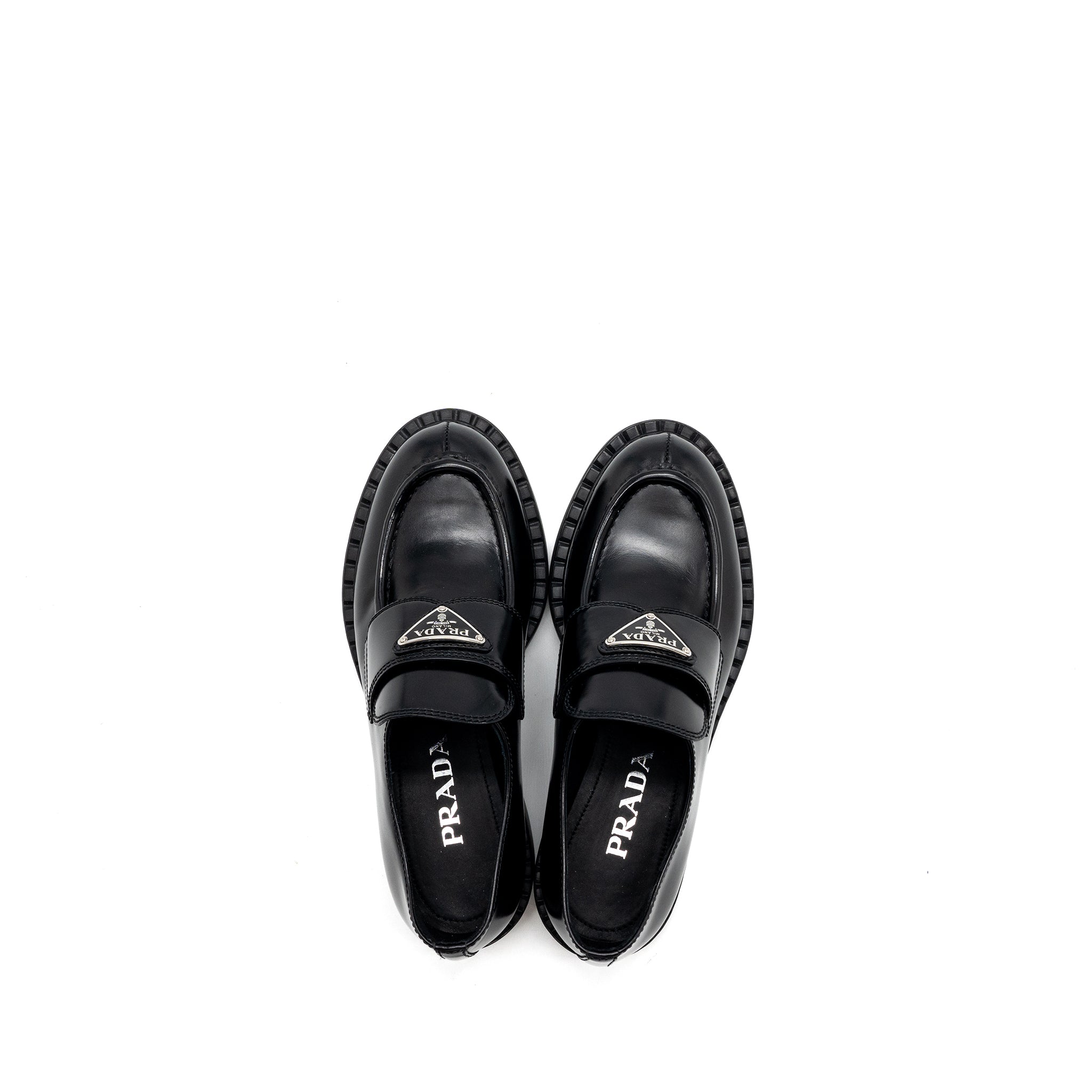 PRADA LOAFER CALFSKIN BLACK SHW