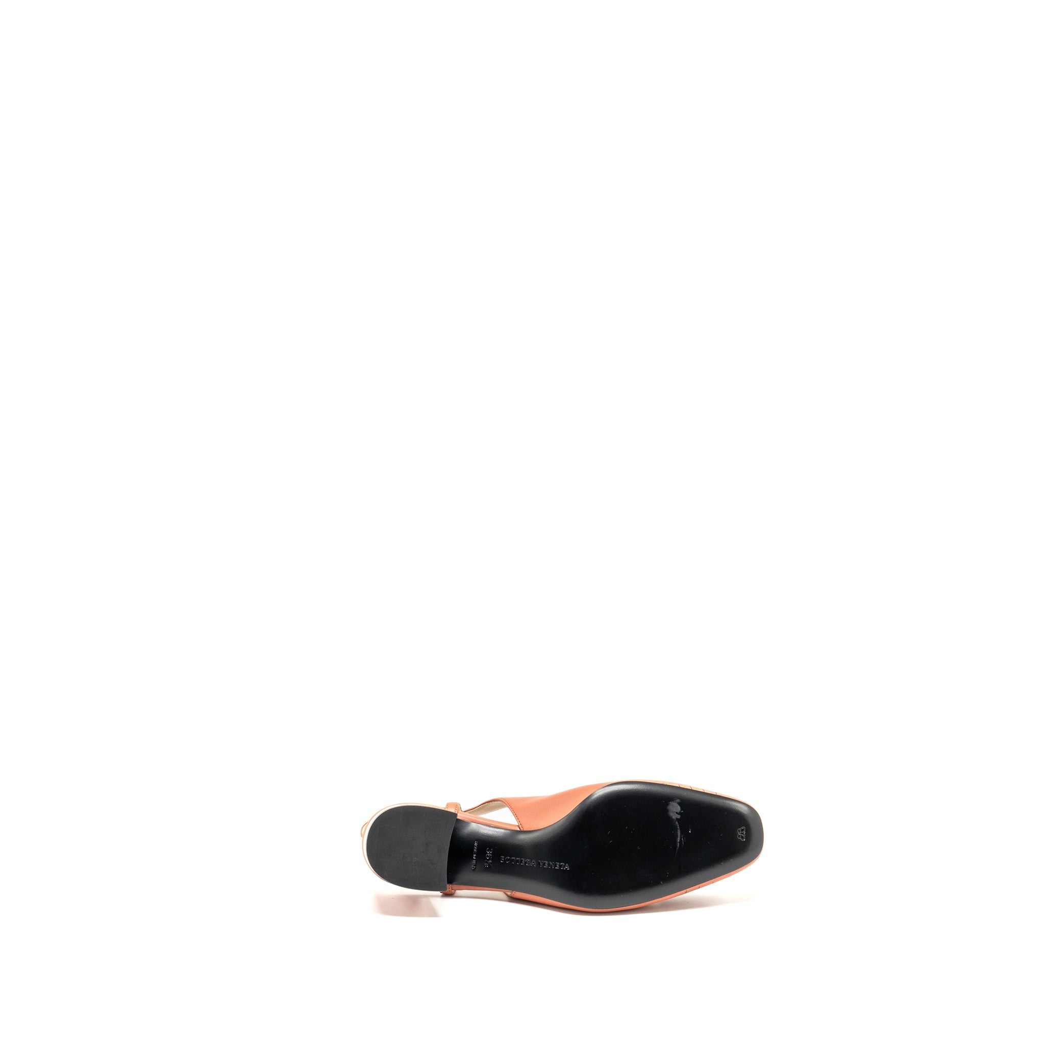 BOTTEGA VENETA HEELS PUMP ORANGE