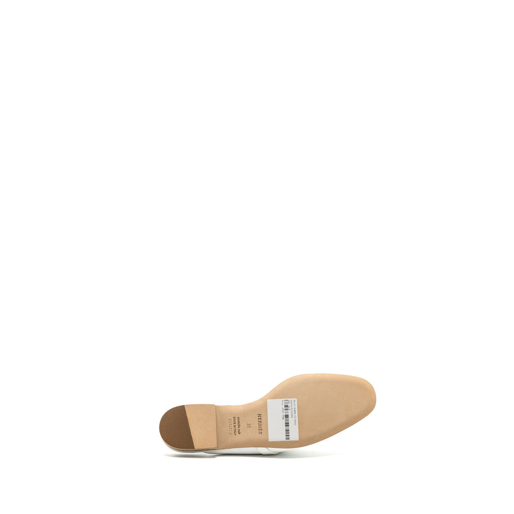 HERMES OZ MULE BLANC SHW