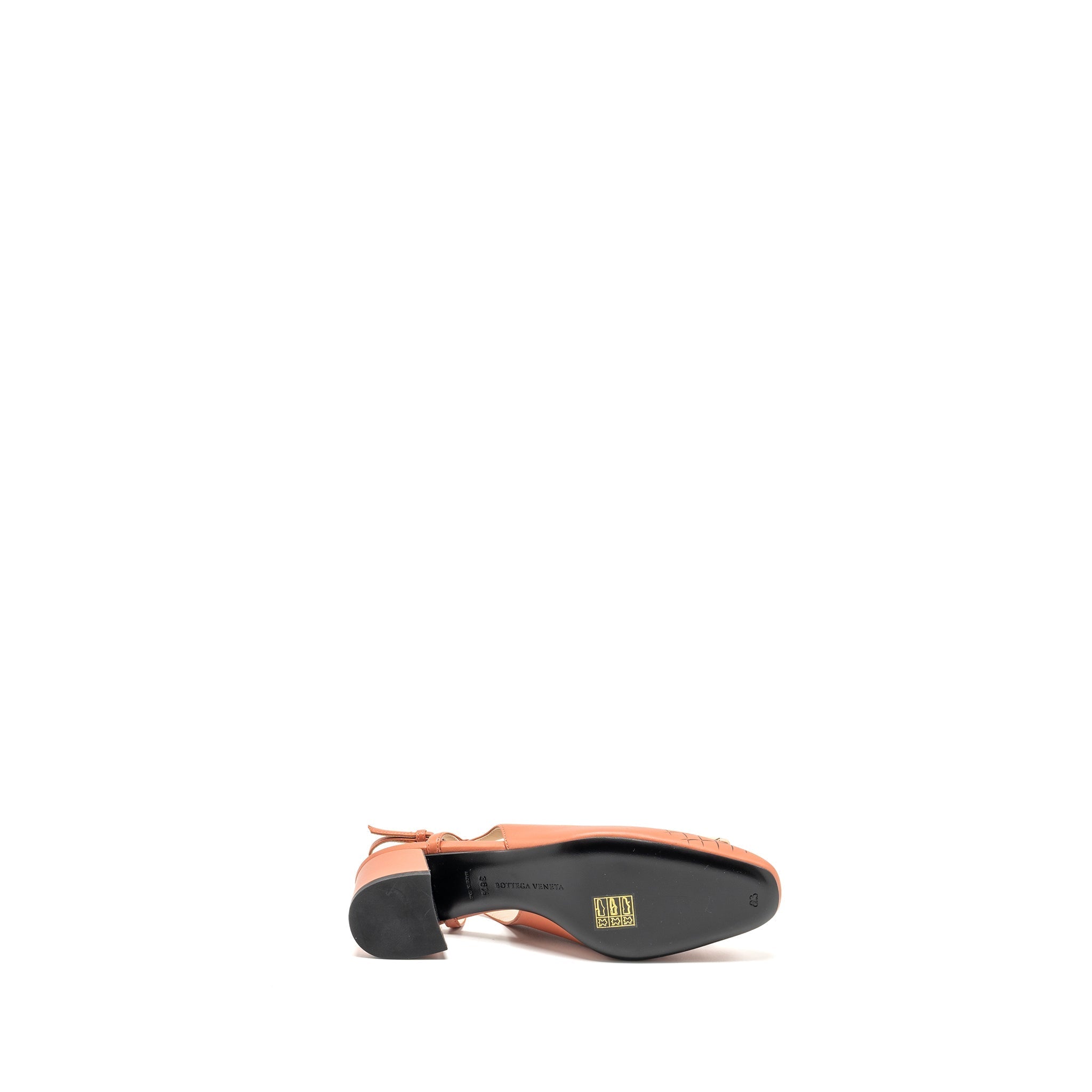 BOTTEGA VENETA HEELS PUMP ORANGE