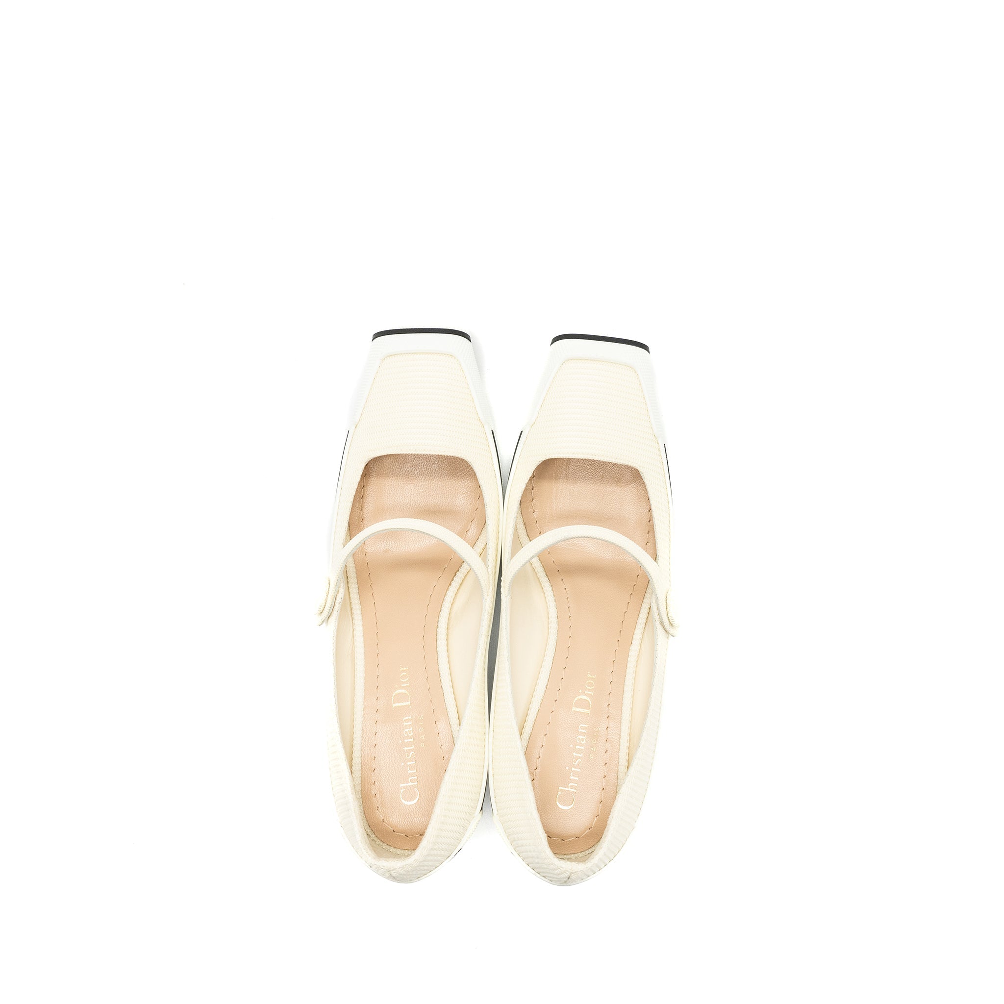 DIOR PUMP CANVAS CREAM / WHITE