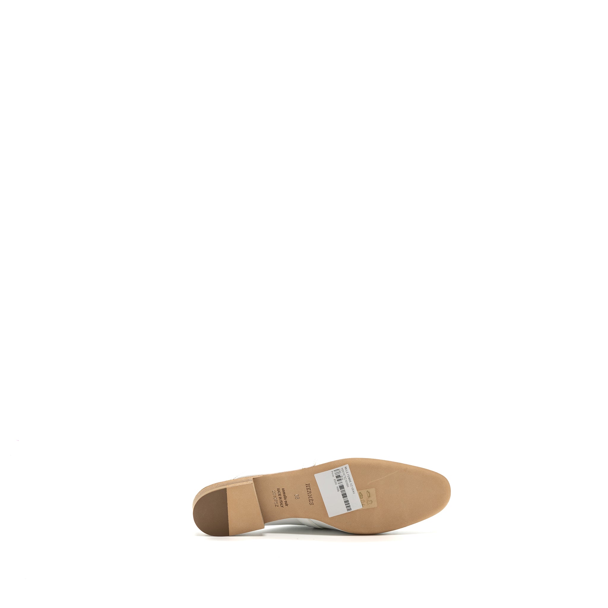 HERMES OZ MULE BLANC SHW