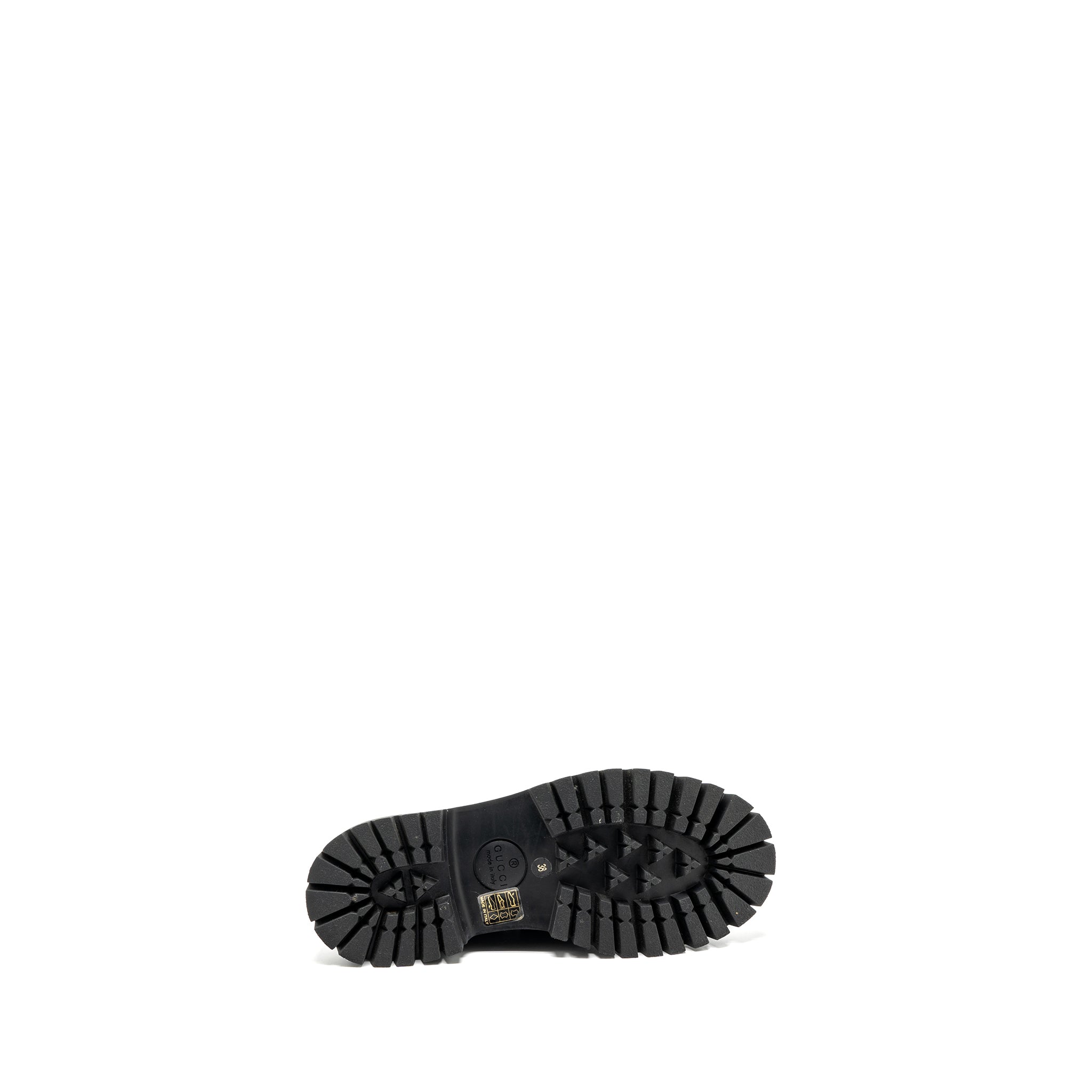 GUCCI JORDAN LOAFER CALFSKIN BLACK GHW