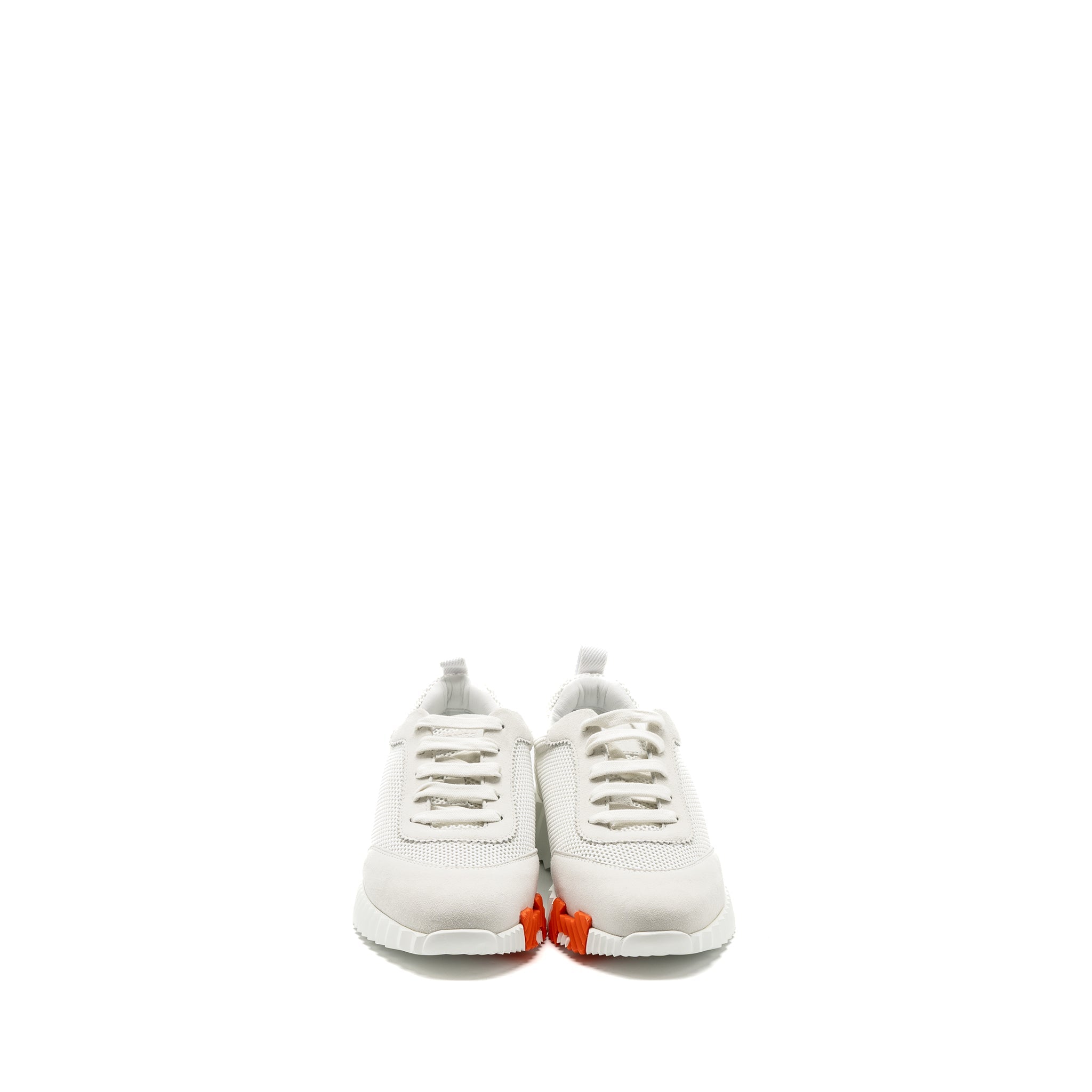 HERMES BOUNCING SNEAKERS MULTICOLOUR BLANC / ORANGE / PURPLE