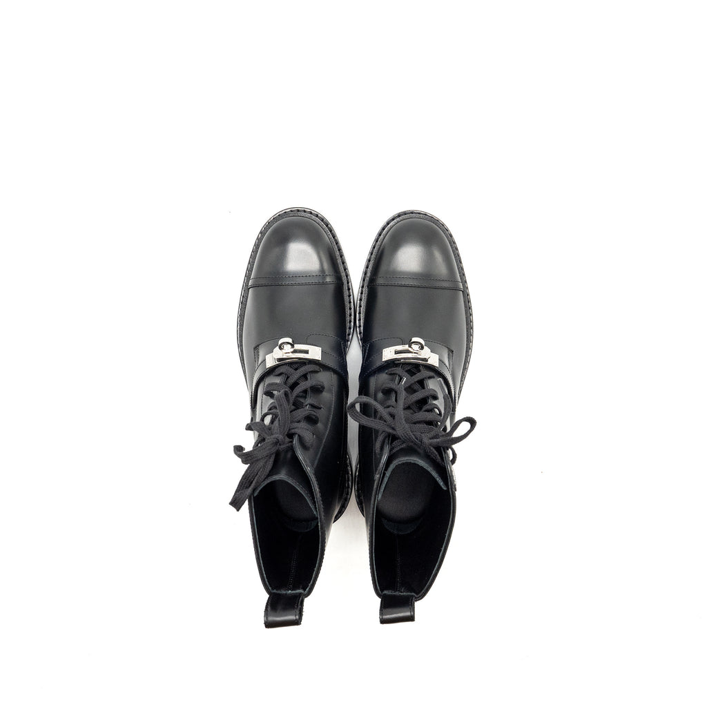 HERMES FUNK ANKLE BOOT BLACK SHW