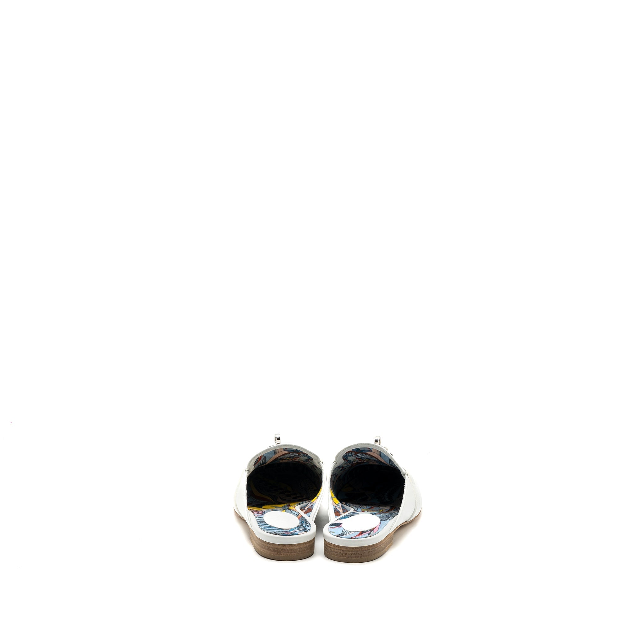 HERMES OZ MULE BLANC SHW