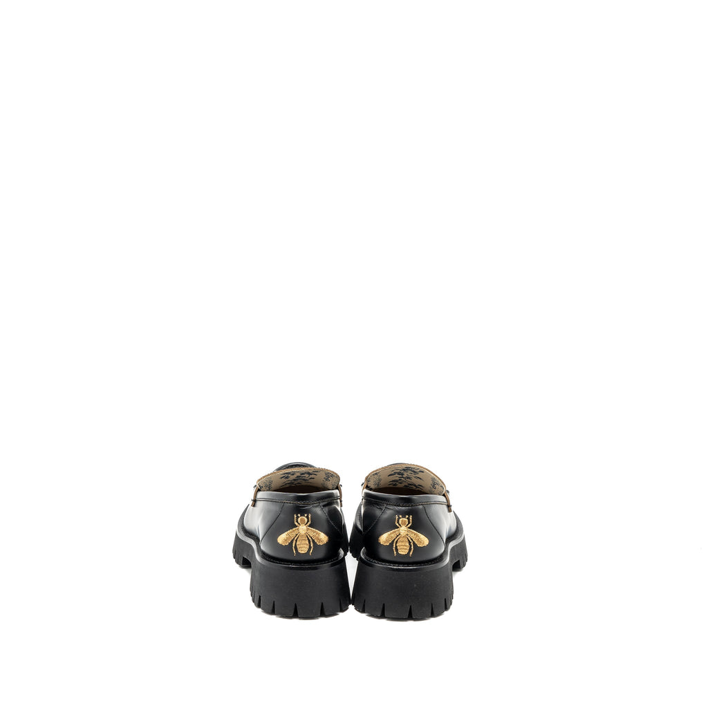 GUCCI JORDAN LOAFER CALFSKIN BLACK GHW