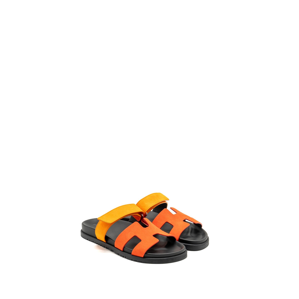 HERMES WOMEN’S CHEVRE VELOURS ROUGE ECARLATE