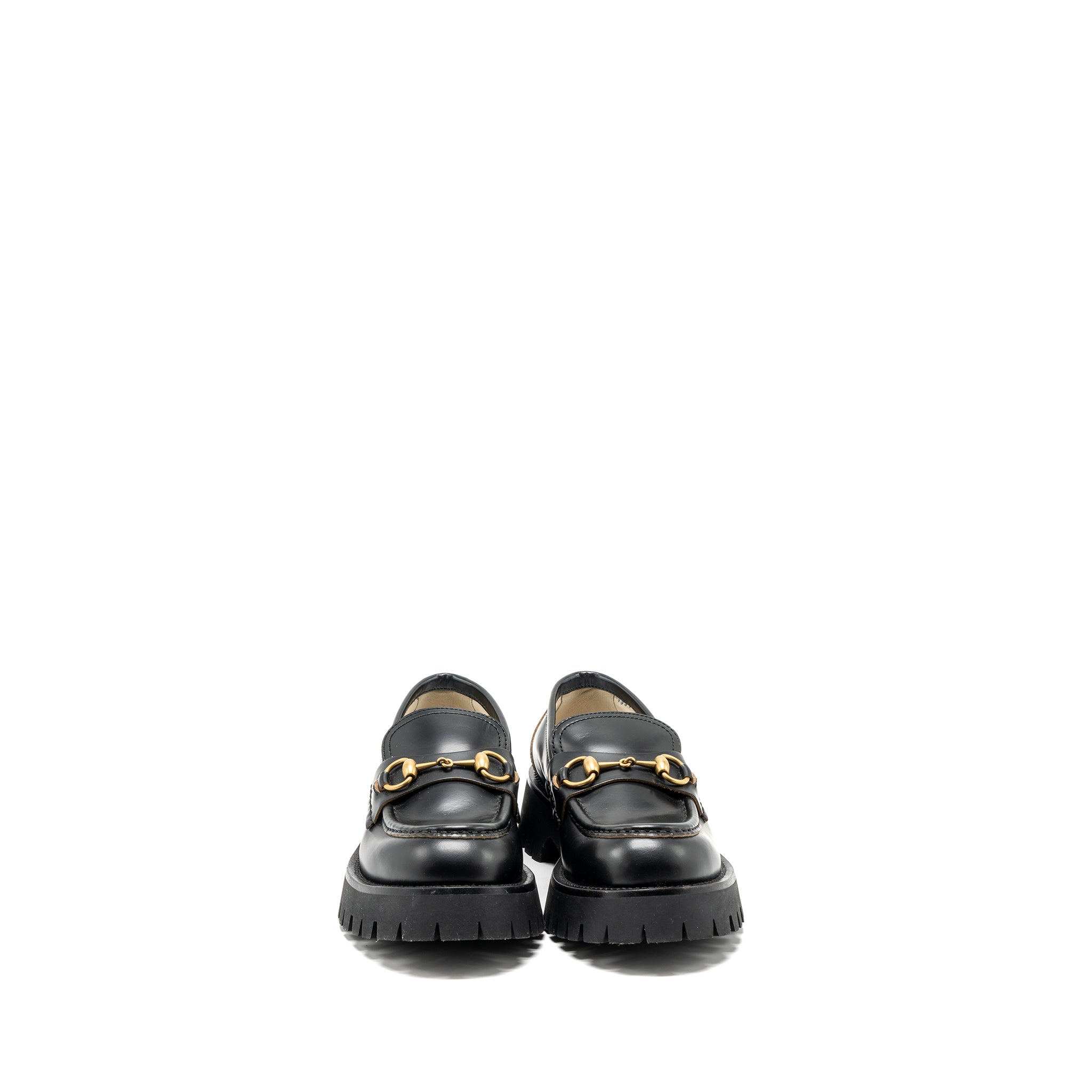 GUCCI JORDAN LOAFER CALFSKIN BLACK GHW