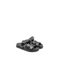 HERMES CHYPRE SANDALS LEATHER BLACK