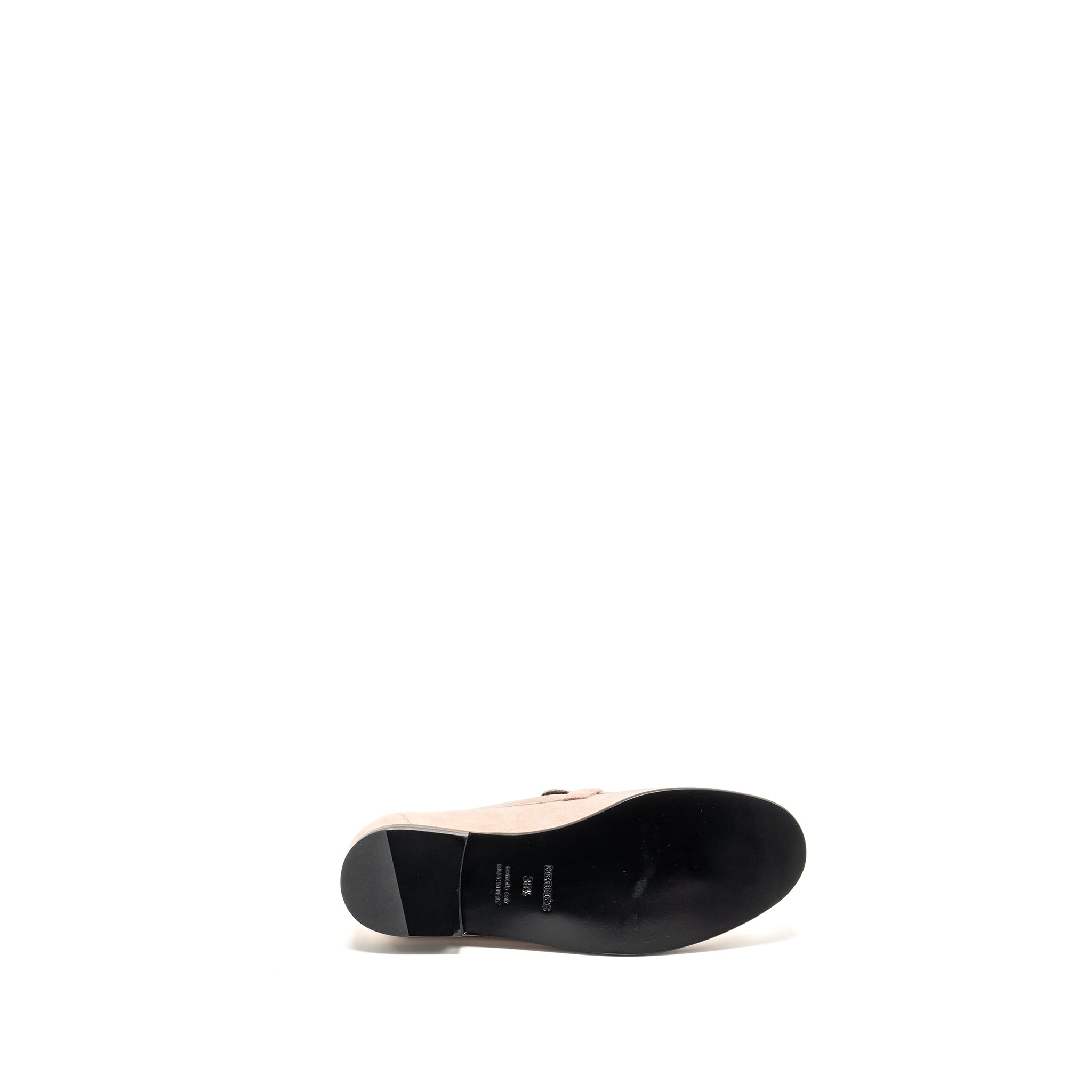 HEREMS DESTIN LOAFER SUEDE LEATHER ROSE OPALINE RGHW
