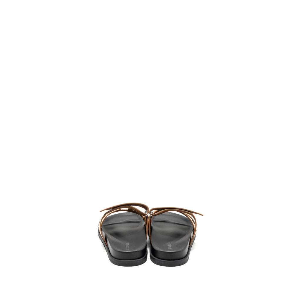 HERMES CHYPRE SANDALS NATUREL