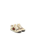 GUCCI SCREENER LEATHER TRAINER MULTICOLOUR