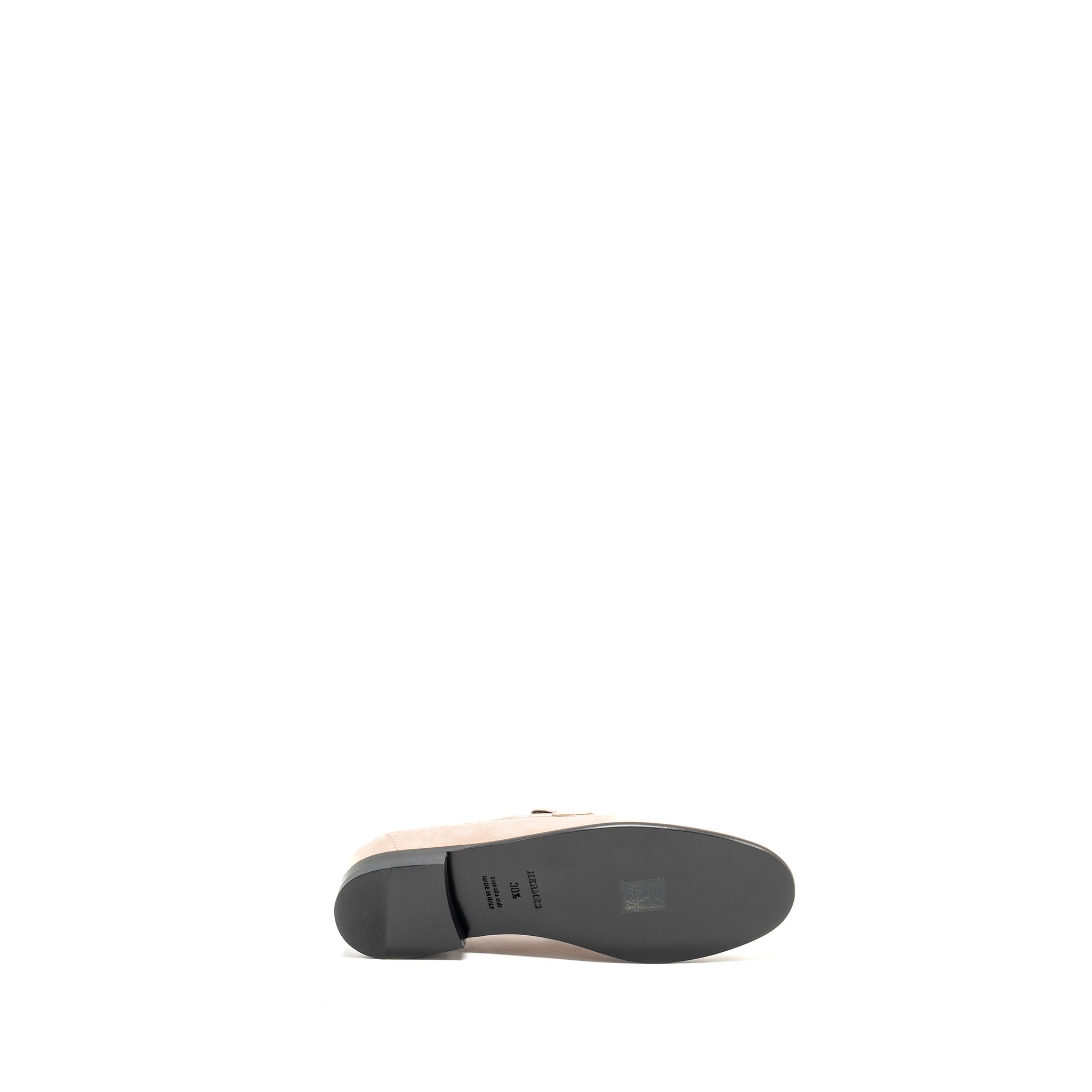 HEREMS DESTIN LOAFER SUEDE LEATHER ROSE OPALINE RGHW