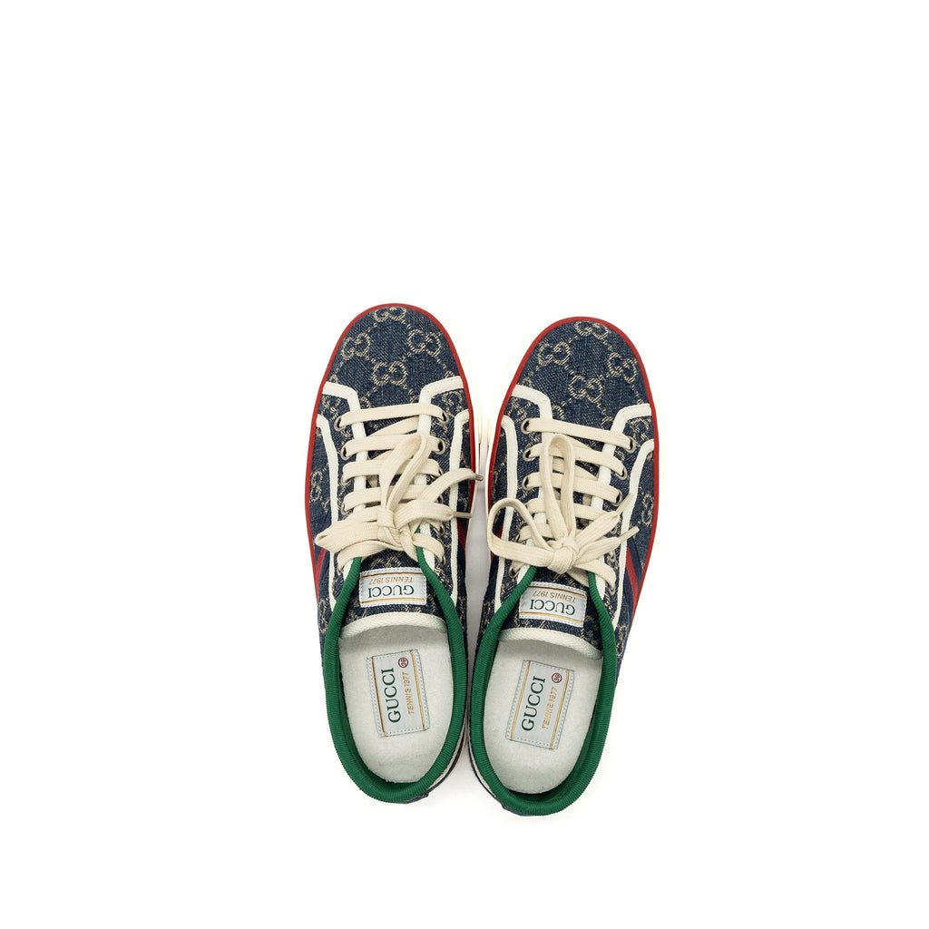 GUCCI DENIM SNEAKERS MULTICOLOUR