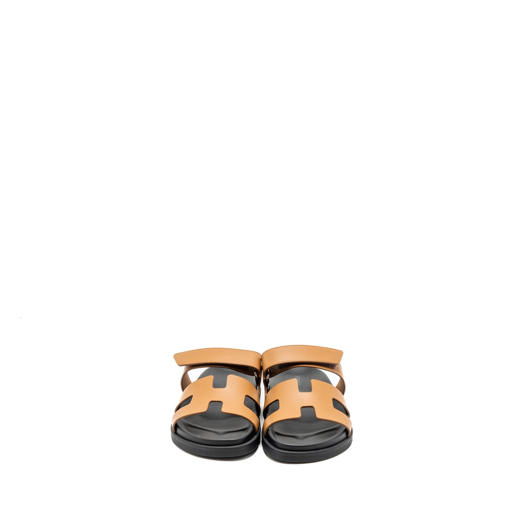 HERMES CHYPRE SANDALS NATUREL