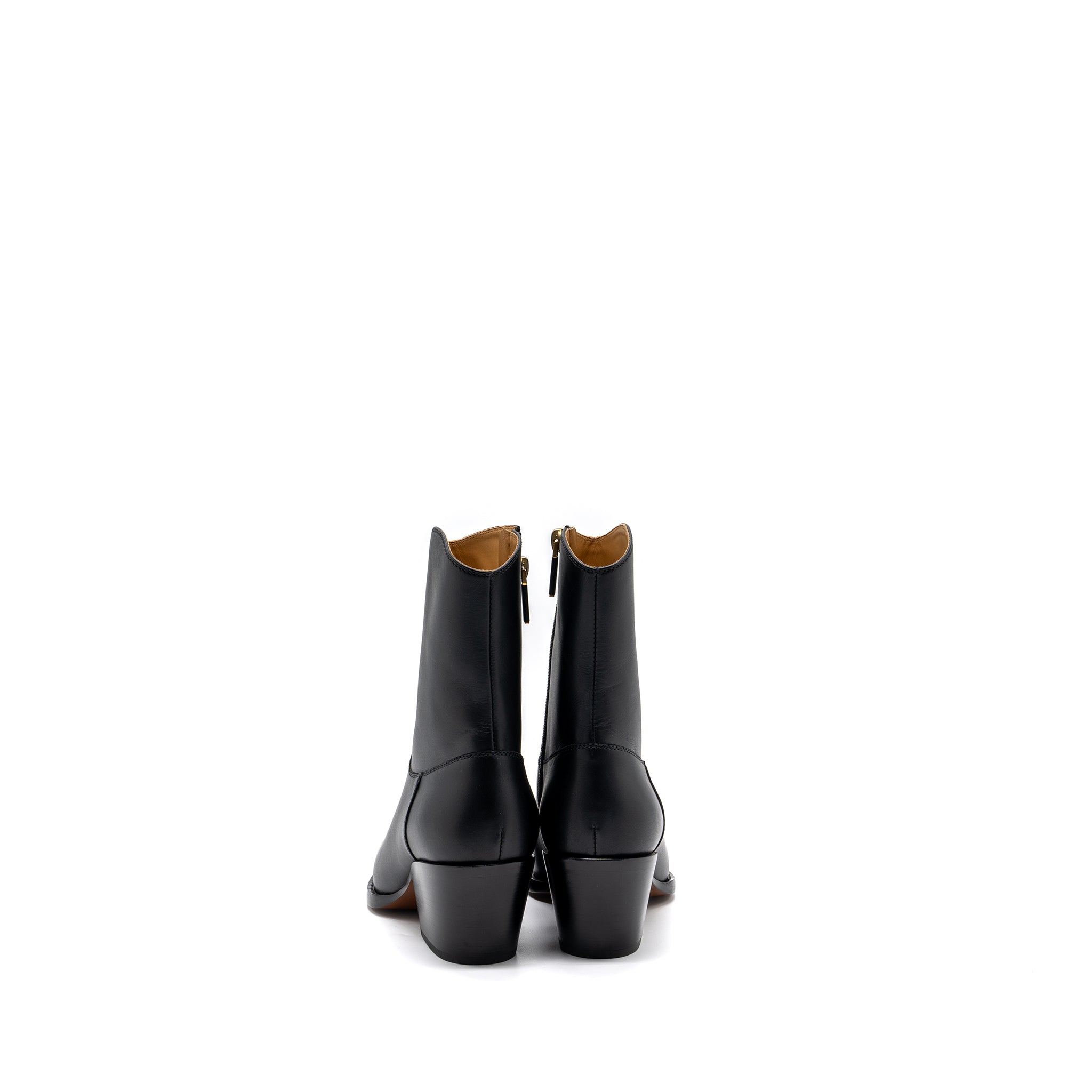DIOR DIOR L.A HEELED ANKLE BOOTS CALFSKIN BLACK