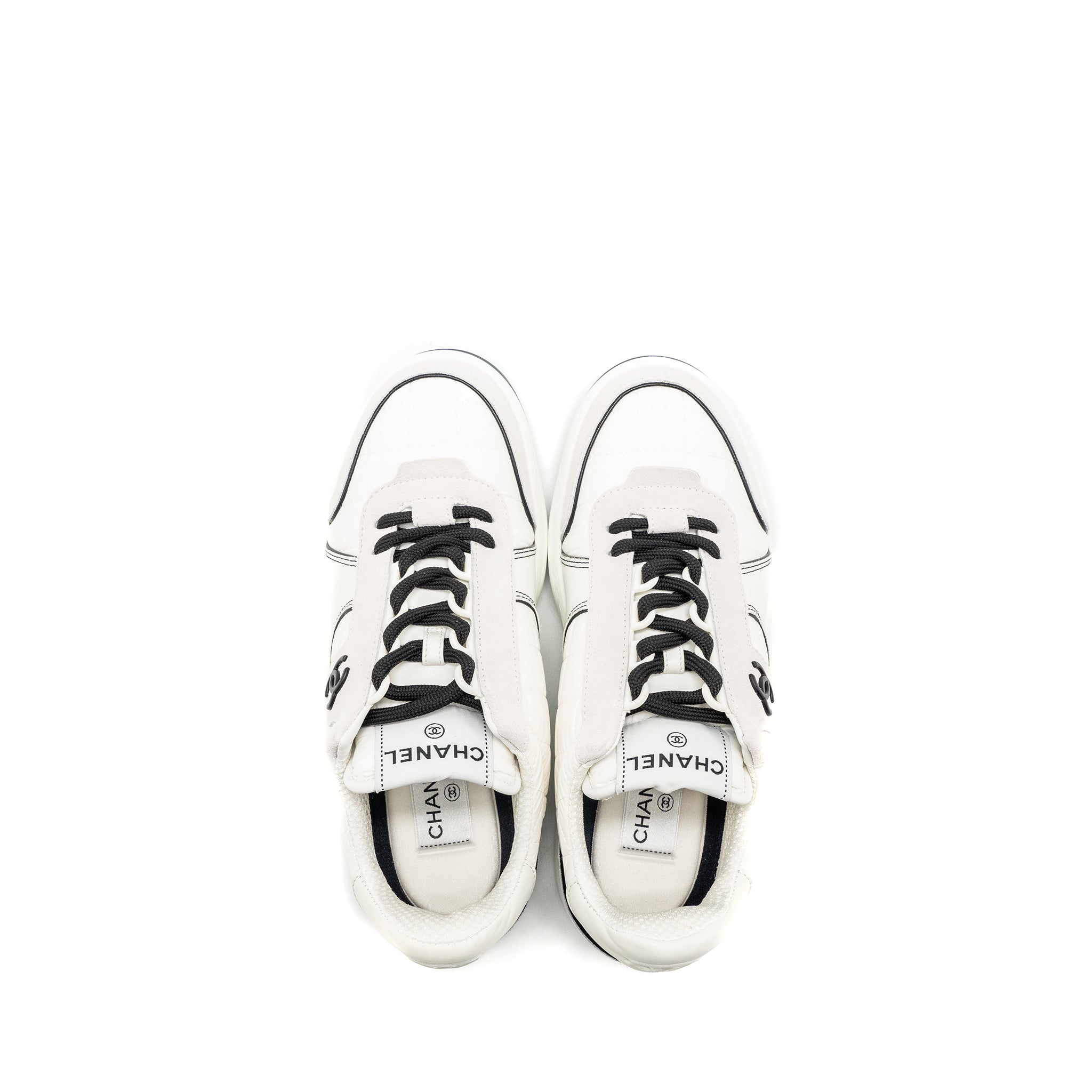 CHANEL 23C SNEAKERS MULTICOLOUR BLACK / WHITE / LIGHT GREY