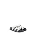 HERMES CHYPRE SANDAL CALFSKIN BLANC