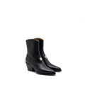 DIOR DIOR L.A HEELED ANKLE BOOTS CALFSKIN BLACK