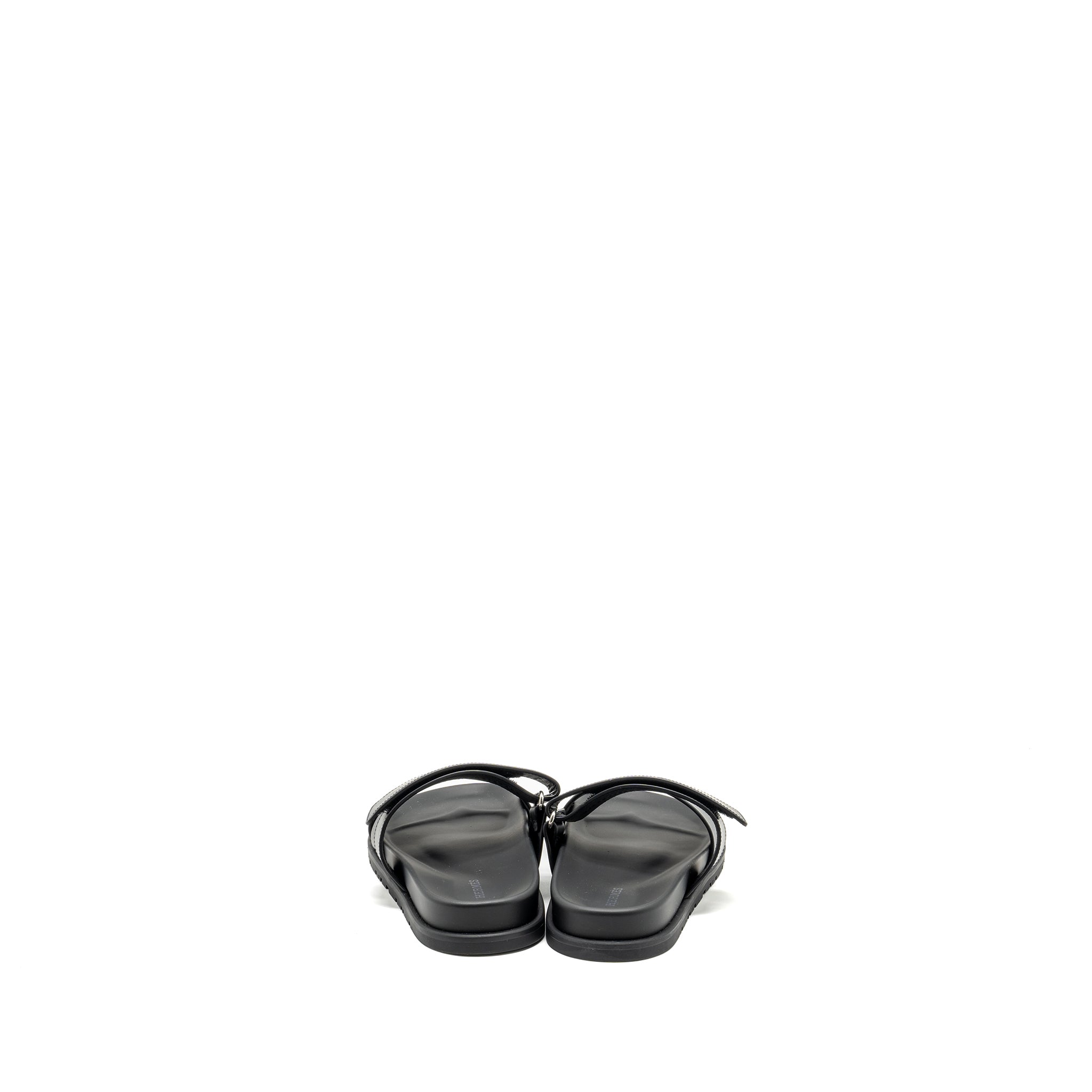 HERMES HOMME CHYPRE SANDALS BLACK