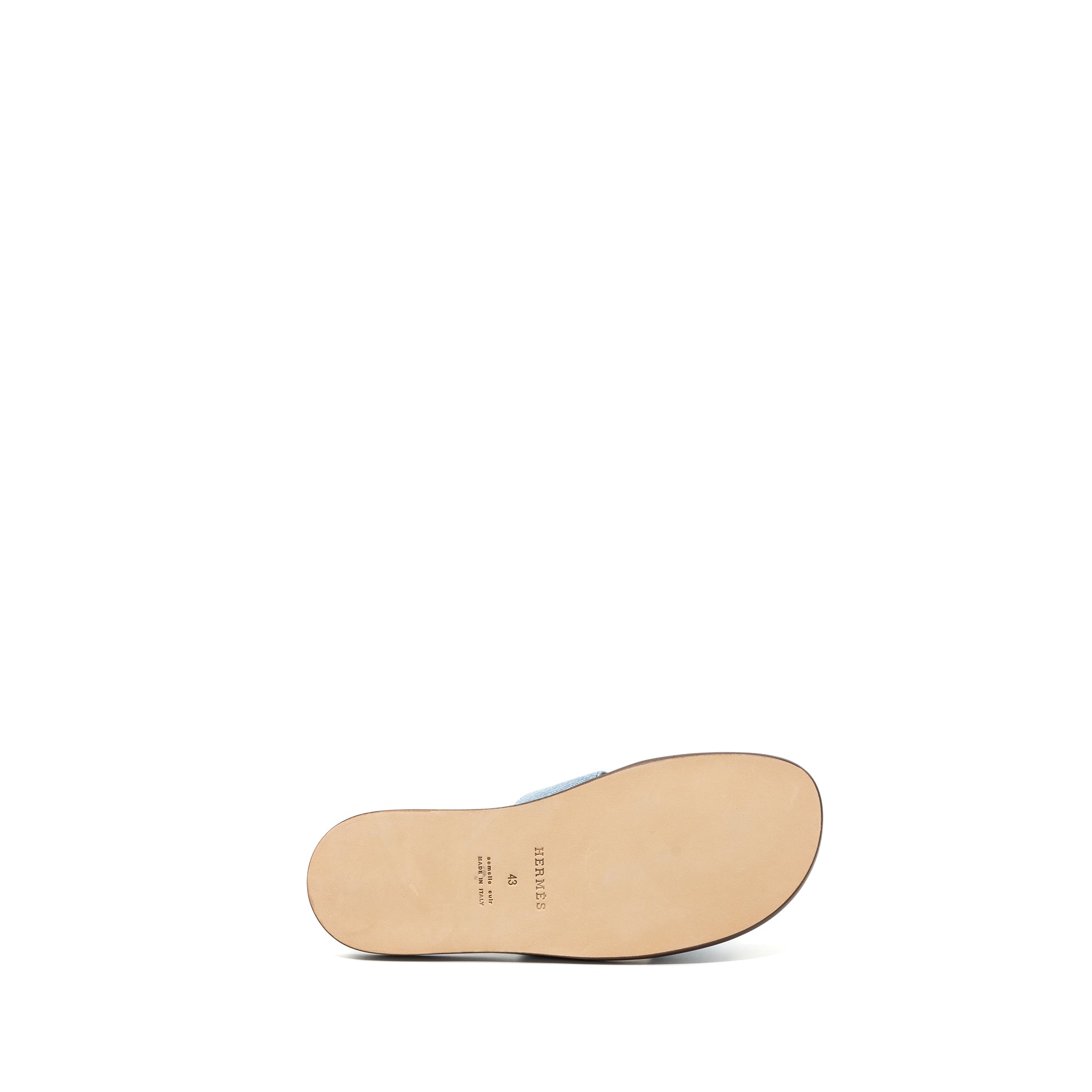HERMES IZMIR SANDAL DENIM