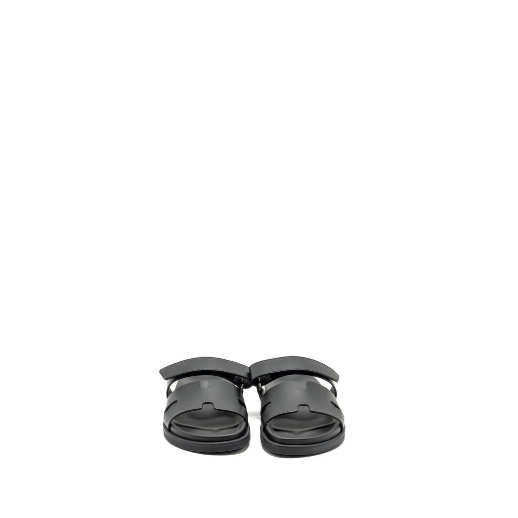 HERMES HOMME CHYPRE SANDALS BLACK