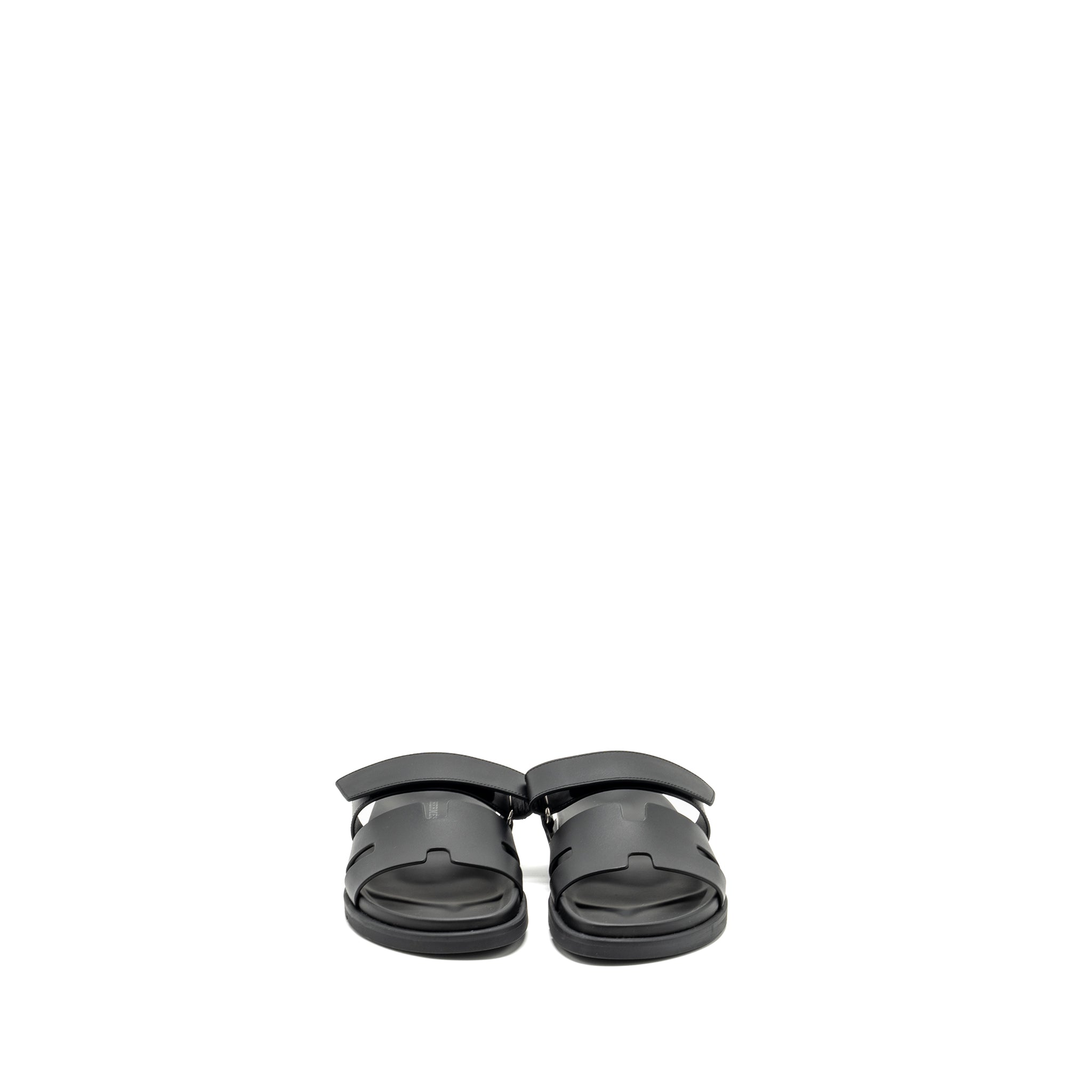 HERMES HOMME CHYPRE SANDALS BLACK